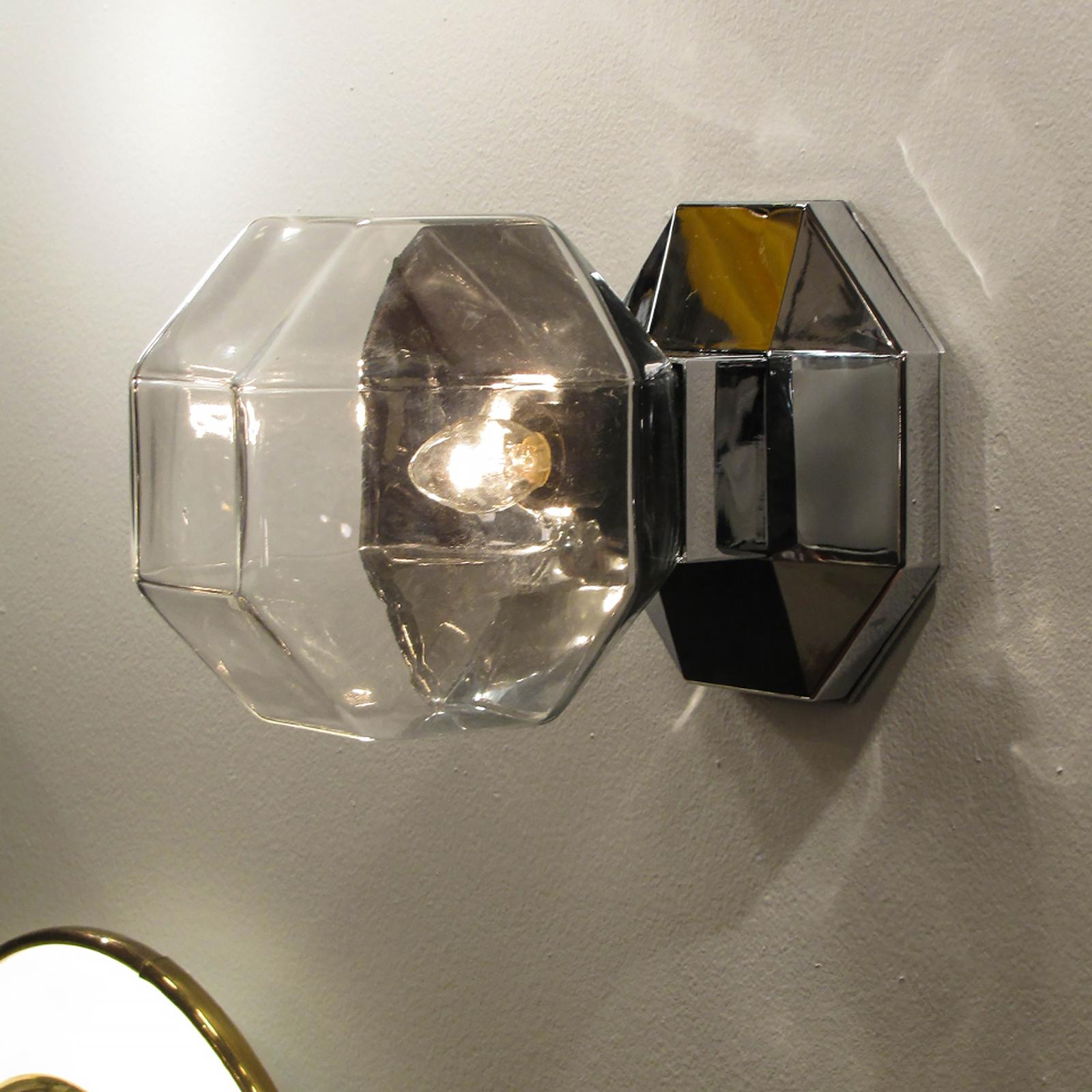 Glass Modular Staff Wall or Ceiling Lights by Motoko Ishii, 1970 For Sale