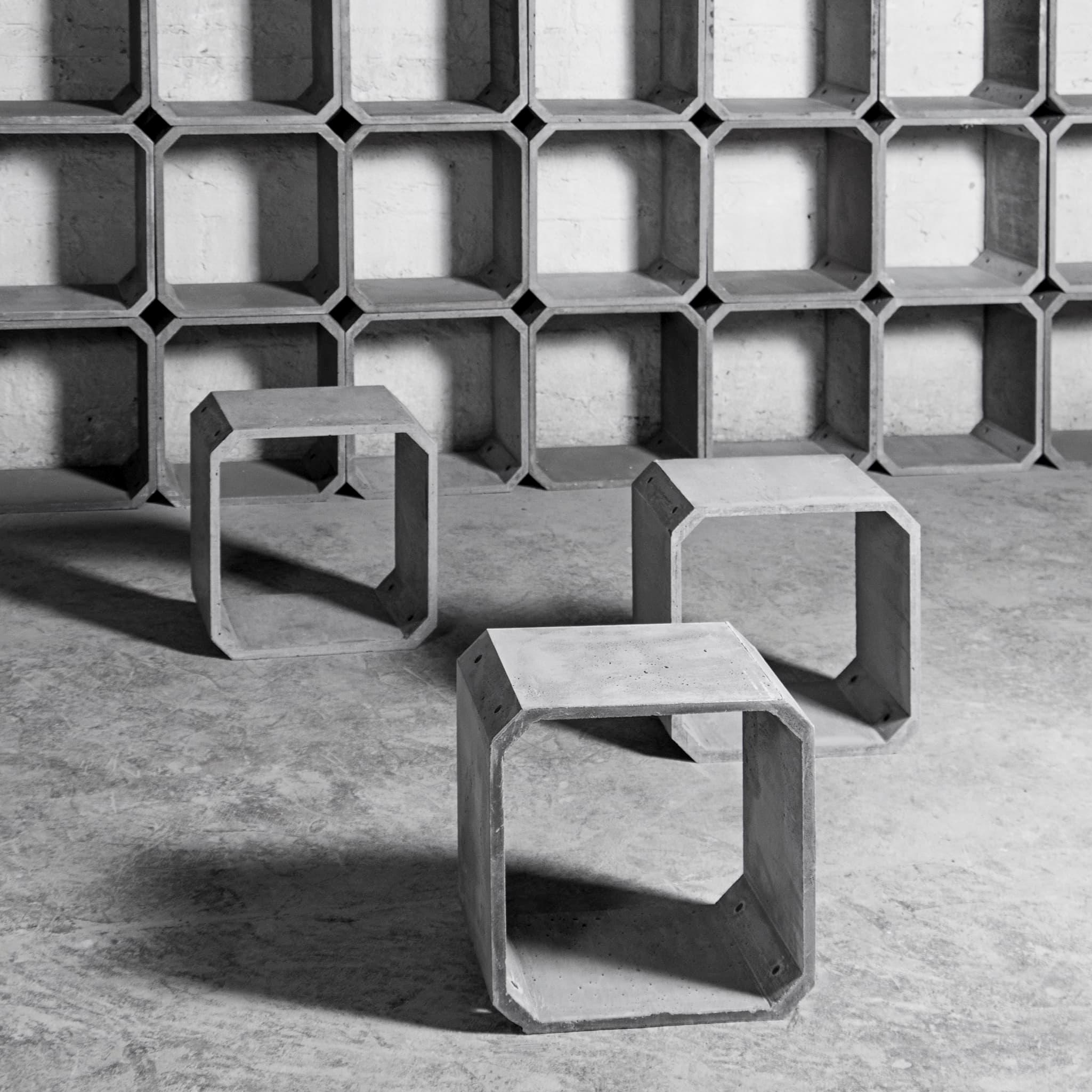 modular concrete furniture