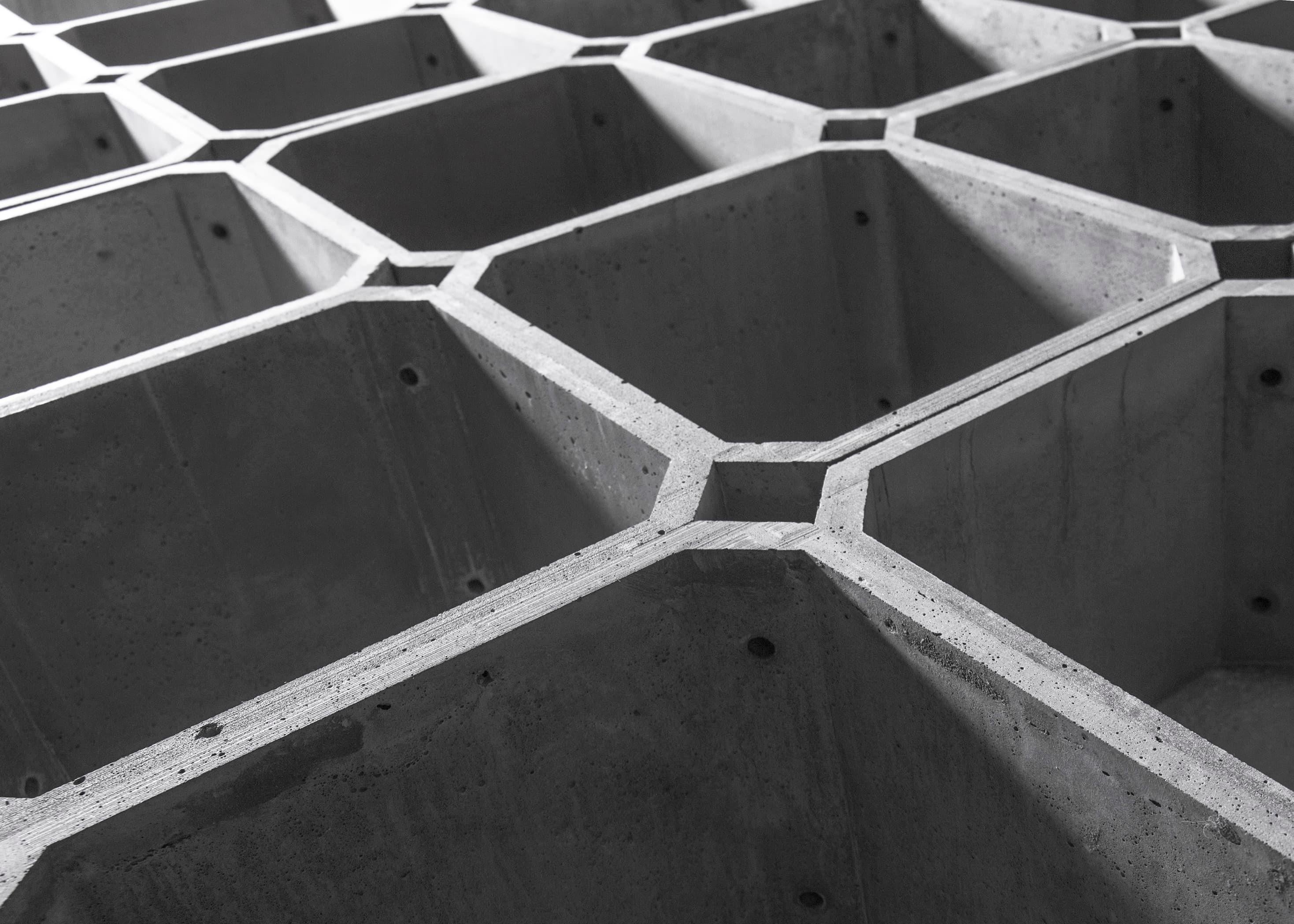 Industrial Modular Storage 'KOU' Made of Concrete For Sale