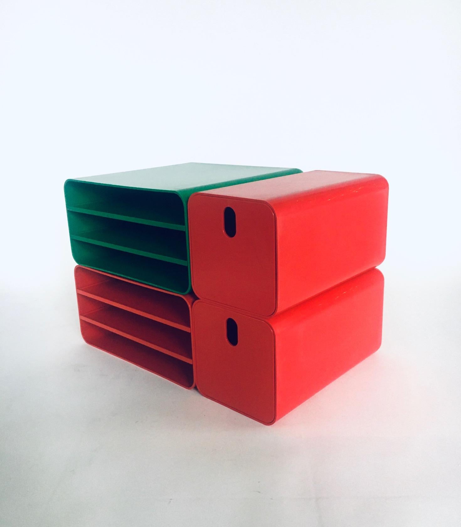 Set di contenitori modulari di Georges Coslin per Up Collezioni Longato, Italia anni '60 in vendita 3