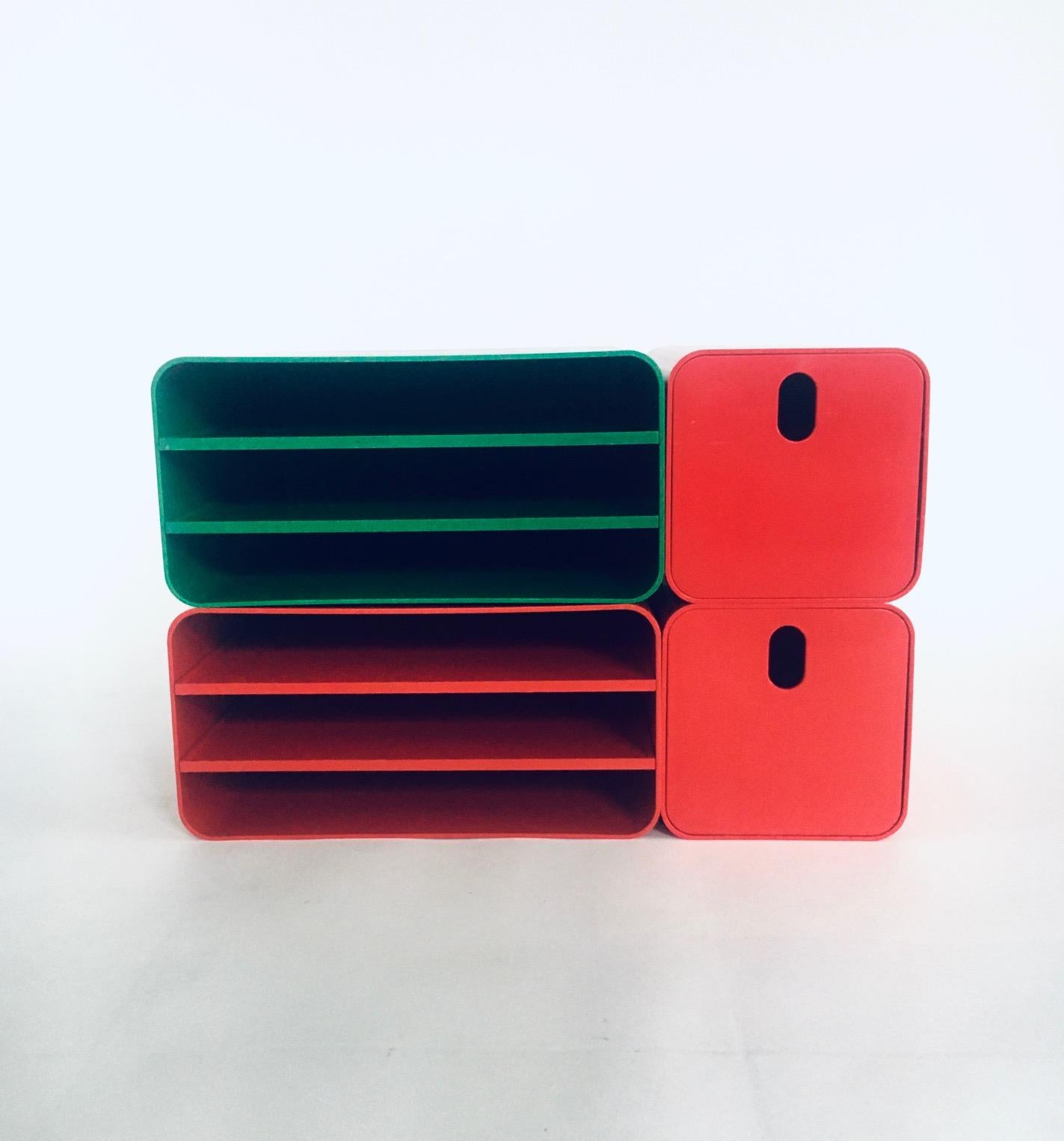 Set di contenitori modulari di Georges Coslin per Up Collezioni Longato, Italia anni '60 in vendita 5