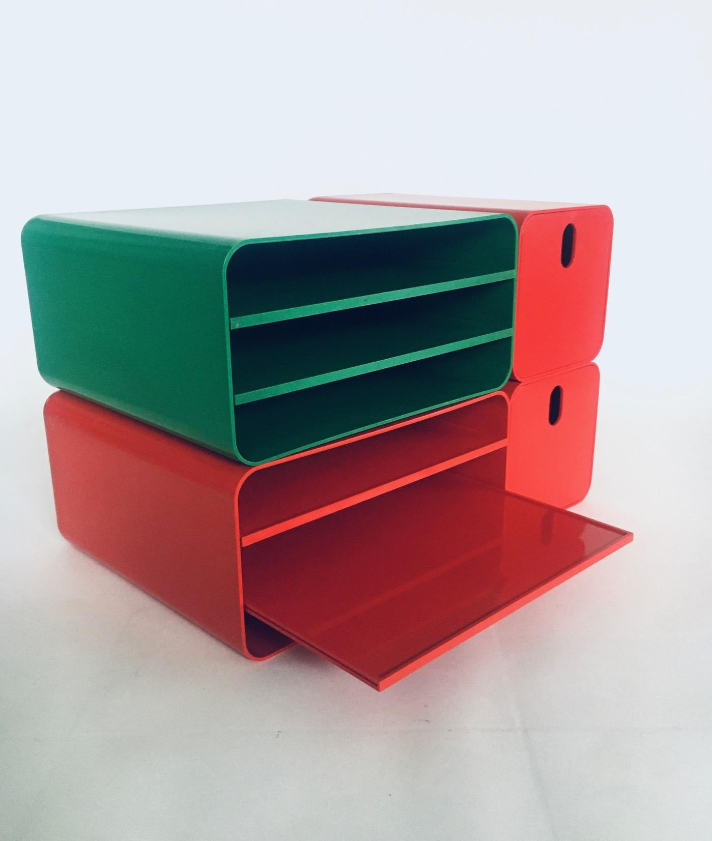 Set di contenitori modulari di Georges Coslin per Up Collezioni Longato, Italia anni '60 in vendita 6