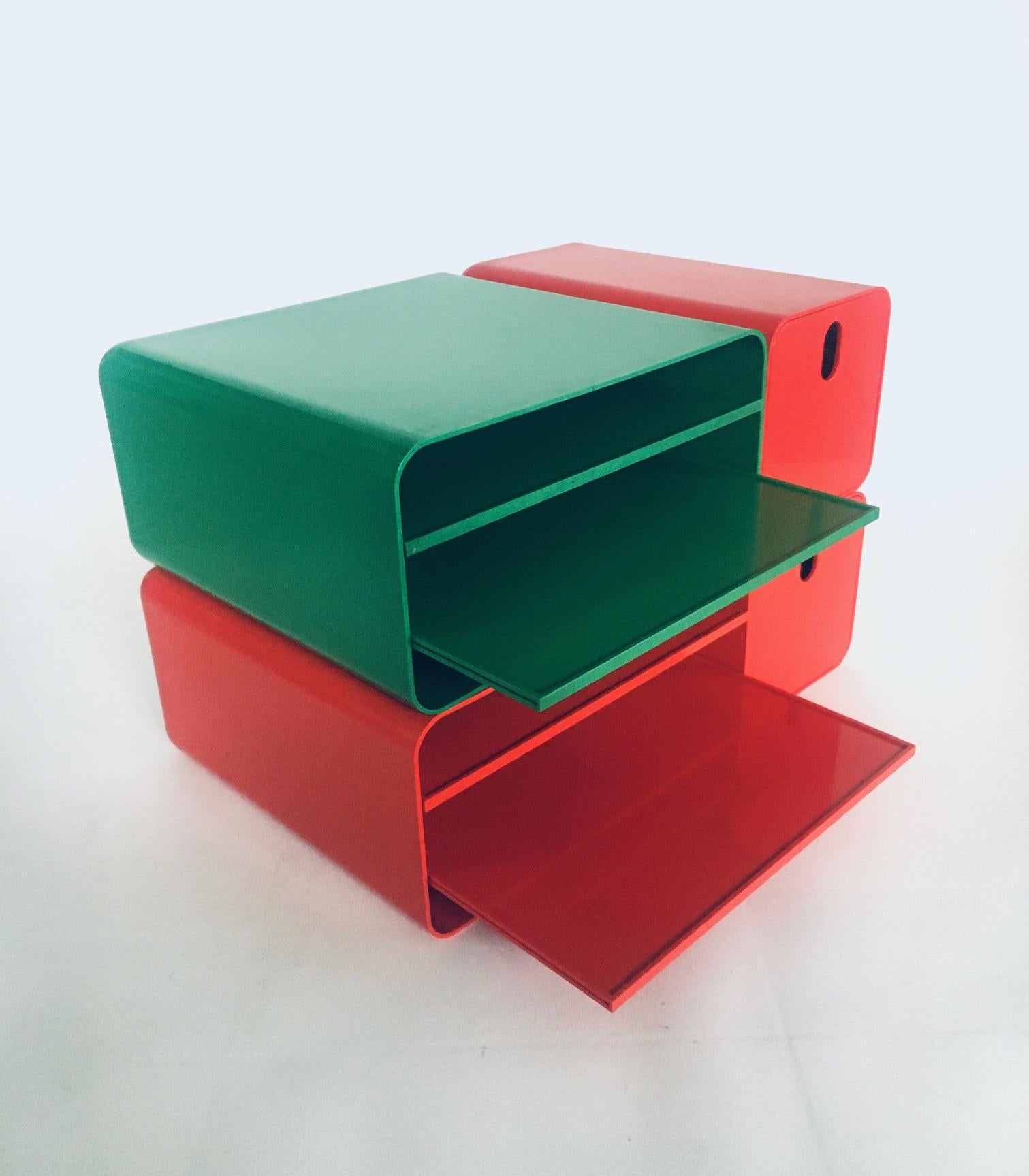 Set di contenitori modulari di Georges Coslin per Up Collezioni Longato, Italia anni '60 in vendita 7