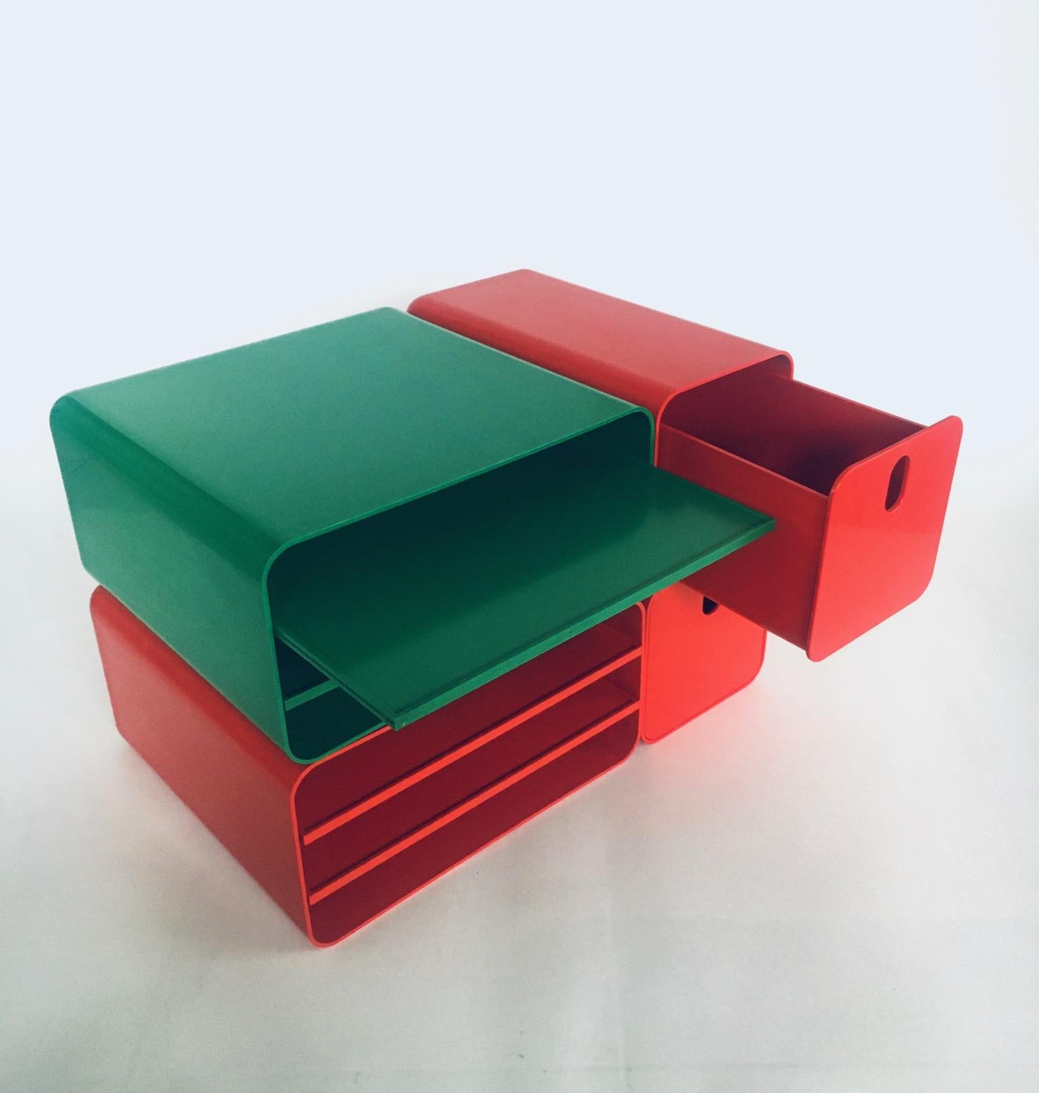 Set di contenitori modulari di Georges Coslin per Up Collezioni Longato, Italia anni '60 in vendita 10