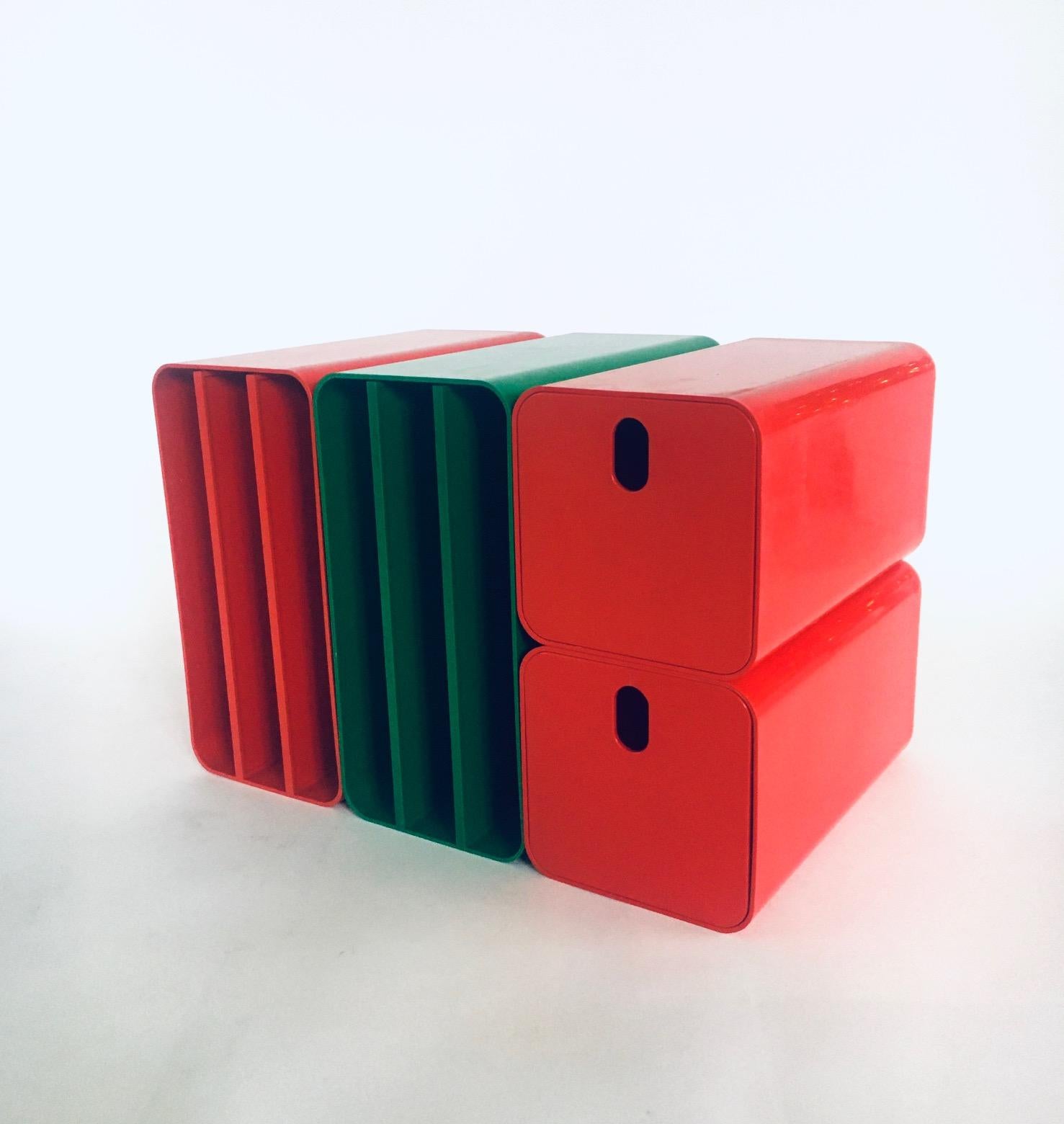 Set di contenitori modulari di Georges Coslin per Up Collezioni Longato, Italia anni '60 in vendita 1