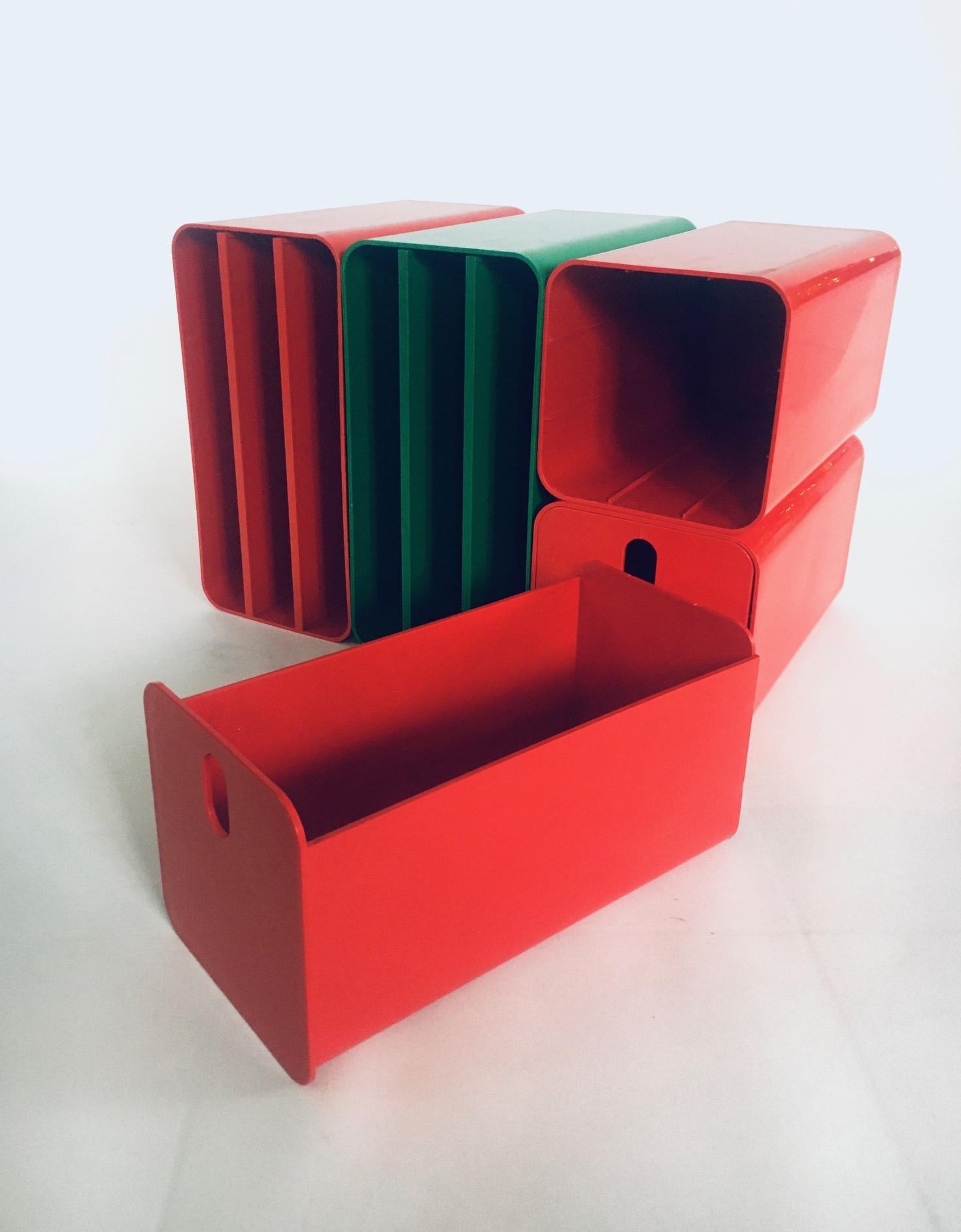 Set di contenitori modulari di Georges Coslin per Up Collezioni Longato, Italia anni '60 in vendita 2