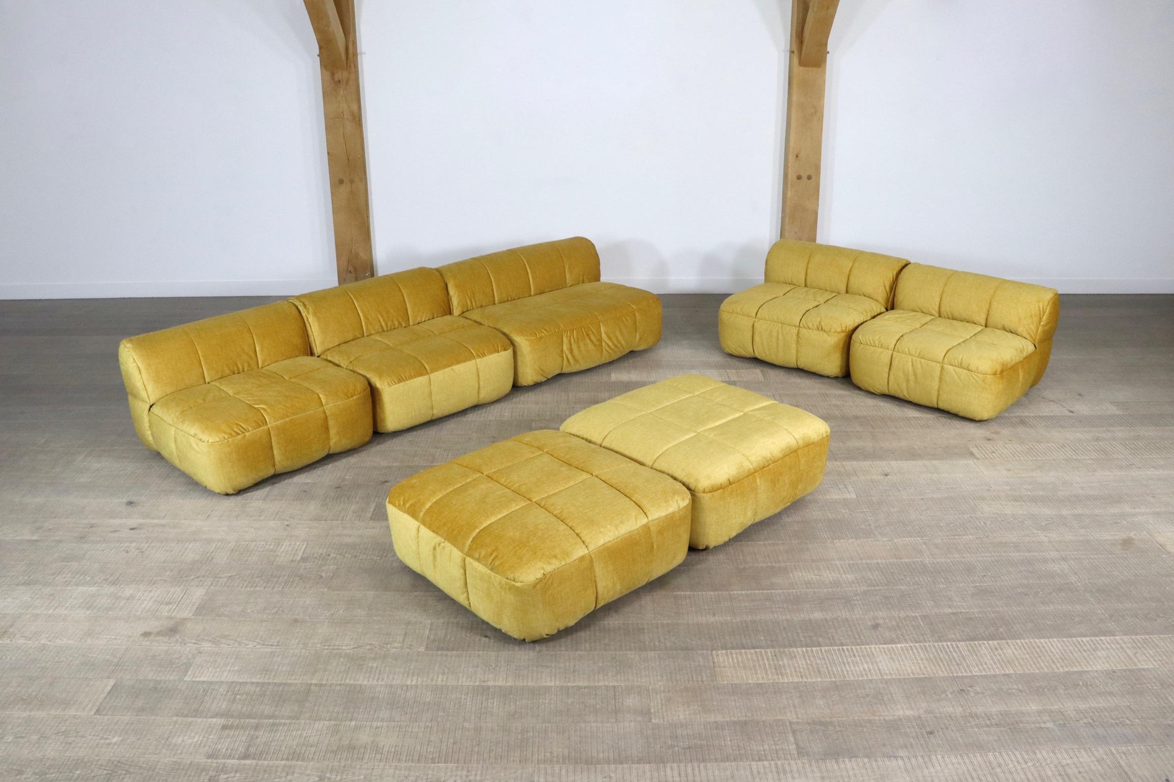 Modular Strips Sofa by Cini Boeri for Arflex, 1970s 7
