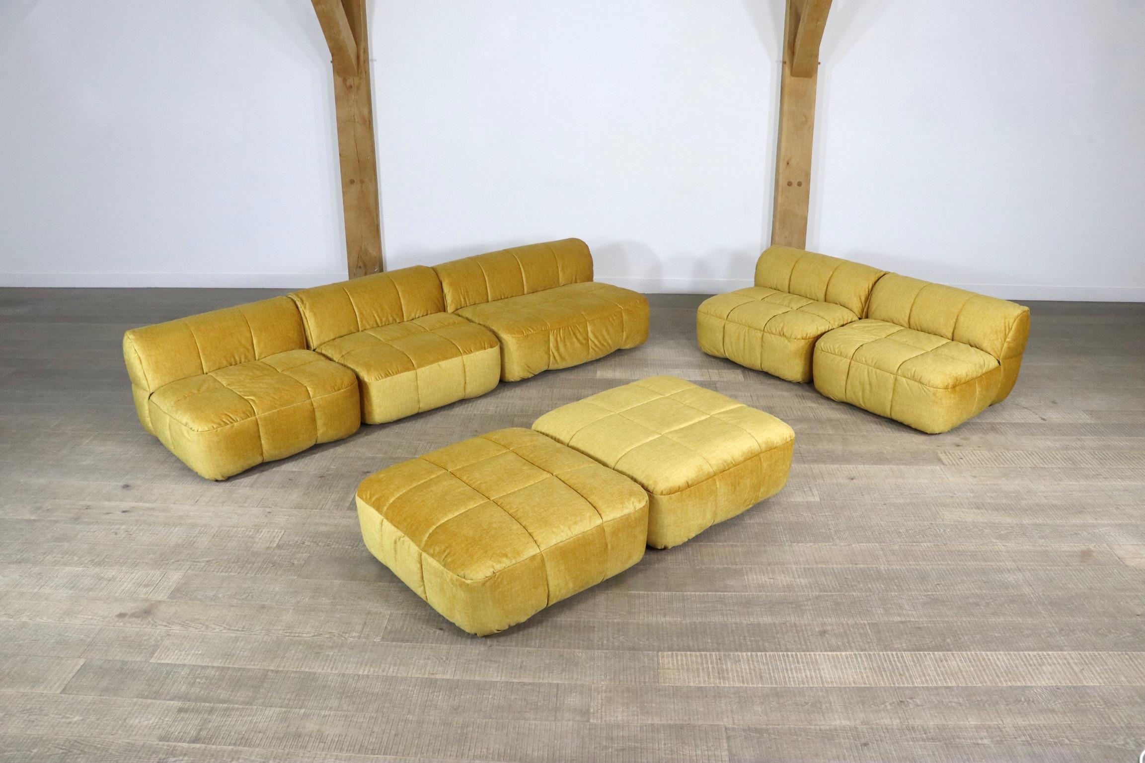 Mid-20th Century Modular Strips Sofa by Cini Boeri for Arflex, 1970s