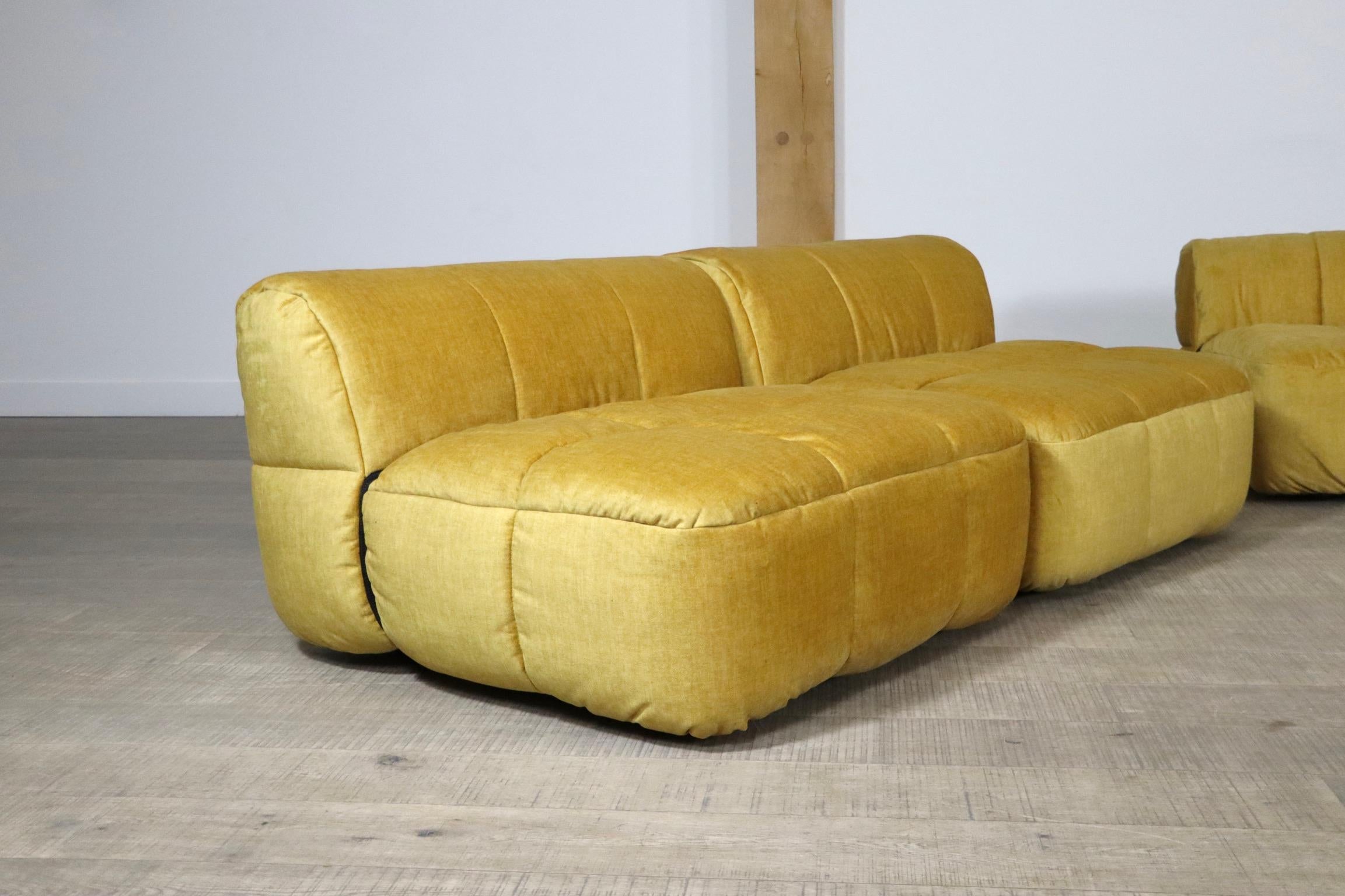 Modular Strips Sofa by Cini Boeri for Arflex, 1970s 3