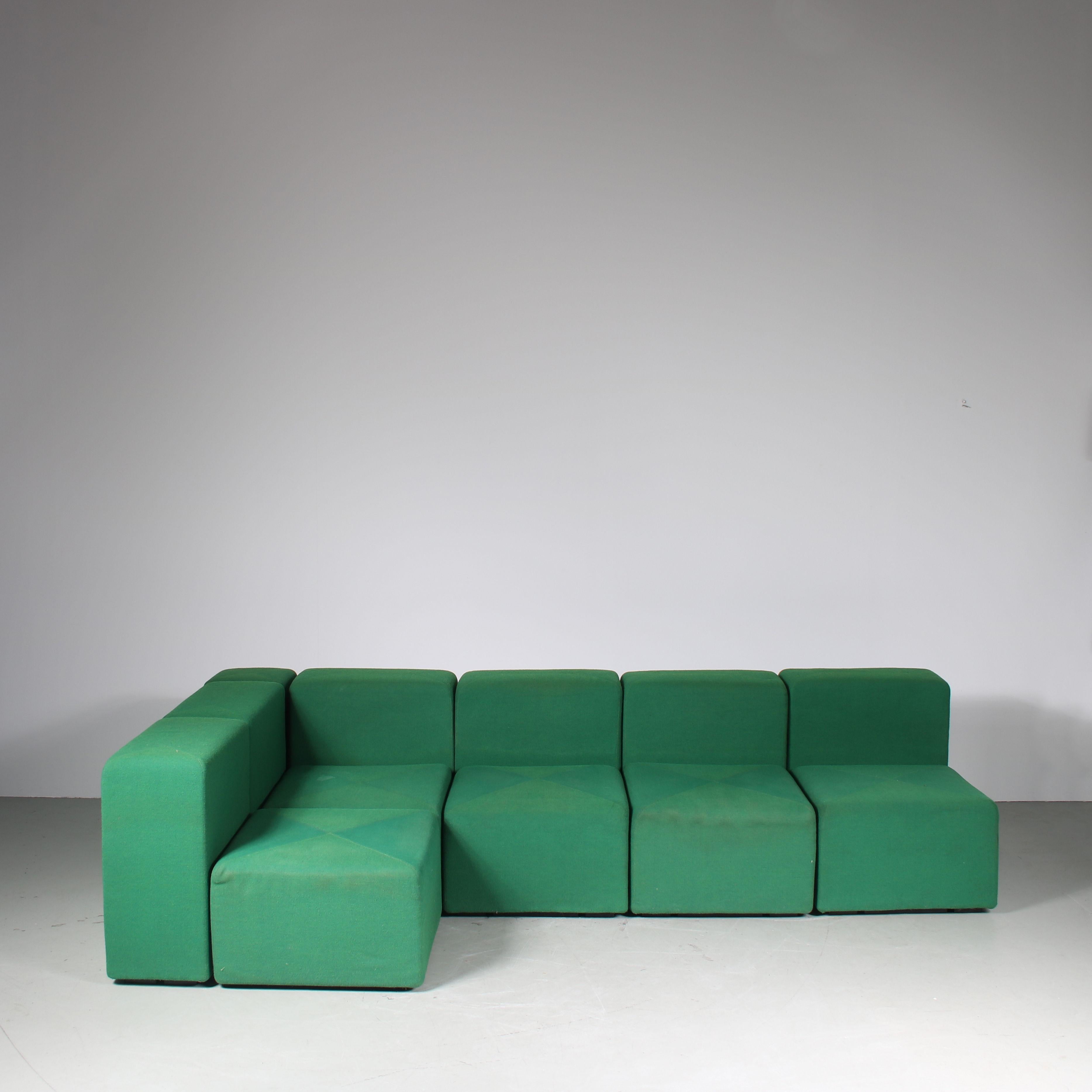 Modular “Systema 61” Sofa by Giancarlo Piretti for Anonima Castelli, Italy In Good Condition In Amsterdam, NL