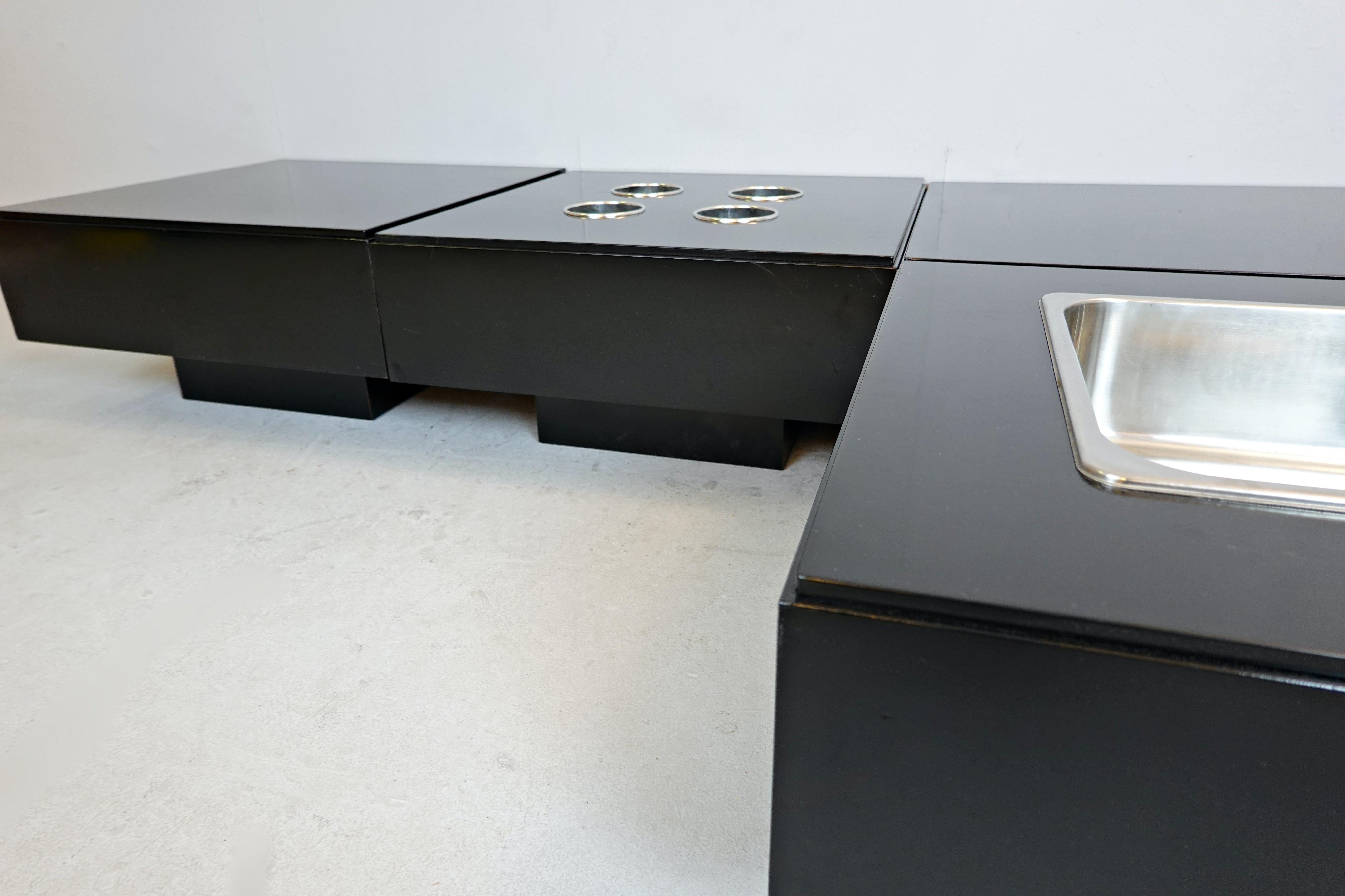 Modular Table by Willy Rizzo 5