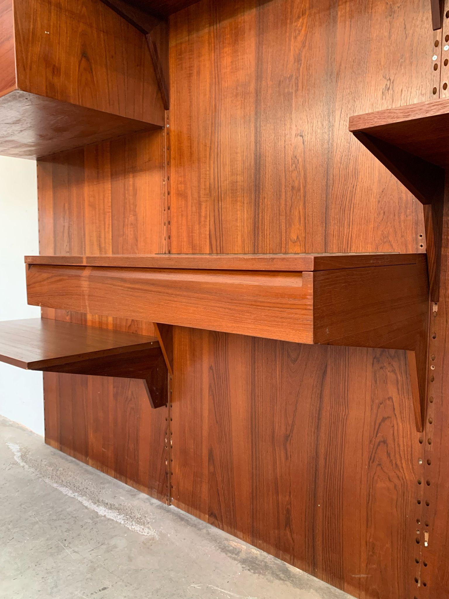 Modular Teak Bookcase by Poul Cadovius, Denmark, 1960s im Angebot 3