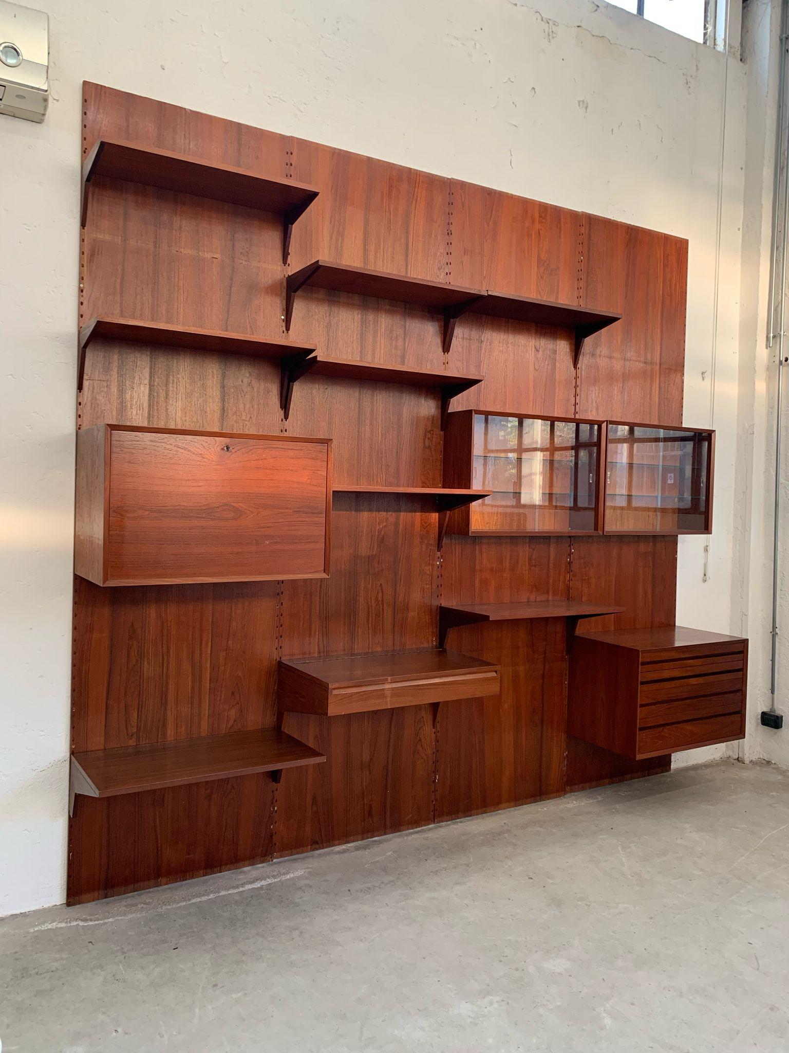 Modular Teak Bookcase by Poul Cadovius, Denmark, 1960s im Angebot 4