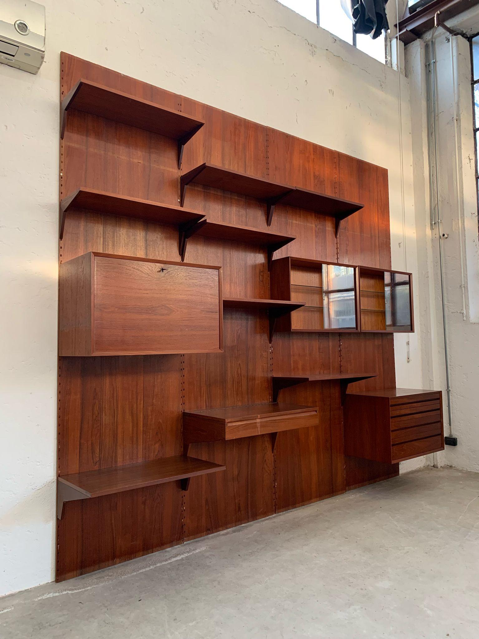 Modular Teak Bookcase by Poul Cadovius, Denmark, 1960s (Danish) im Angebot