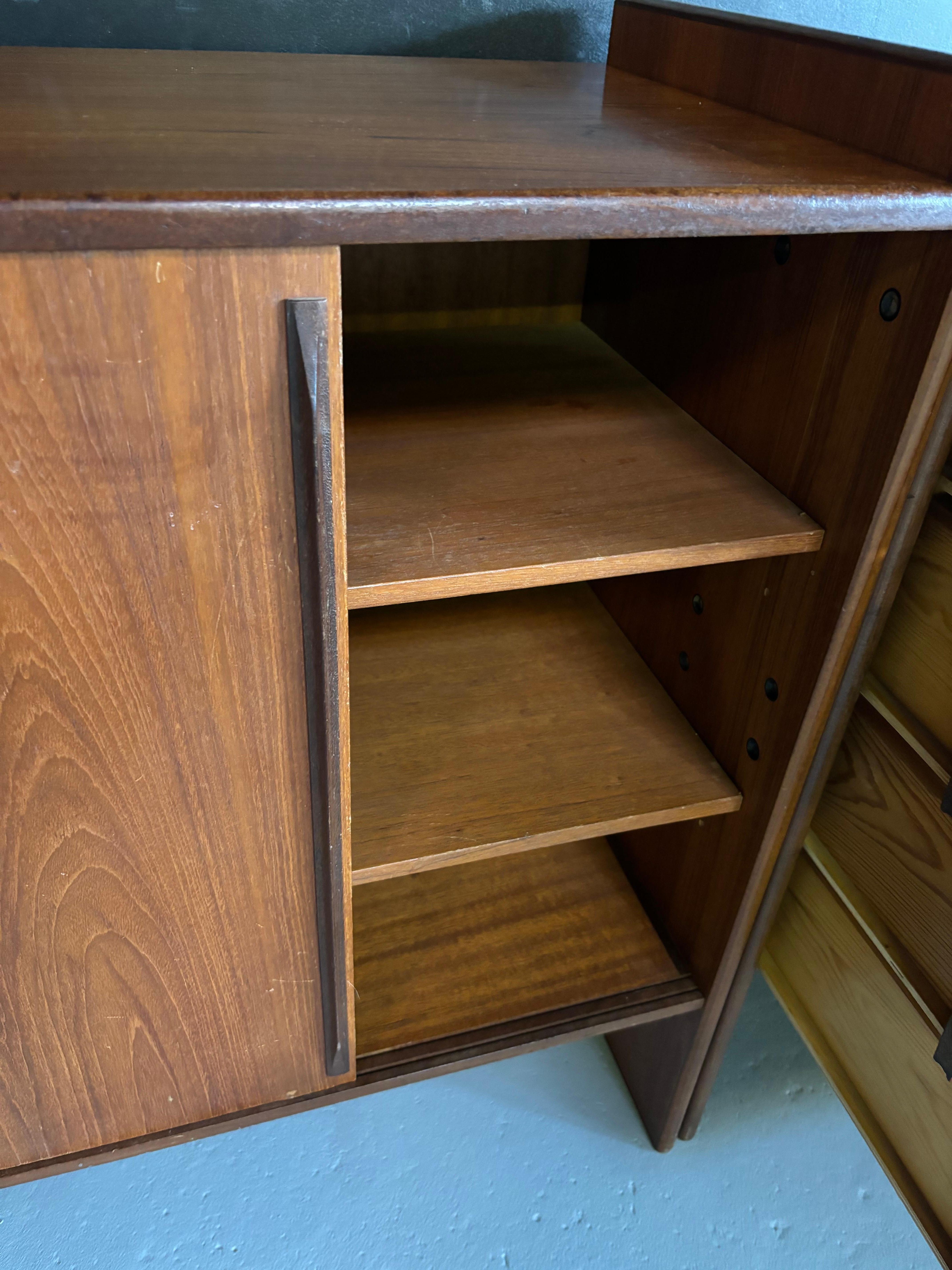 Modular Teak Danish Cabinets, Set of 2 3