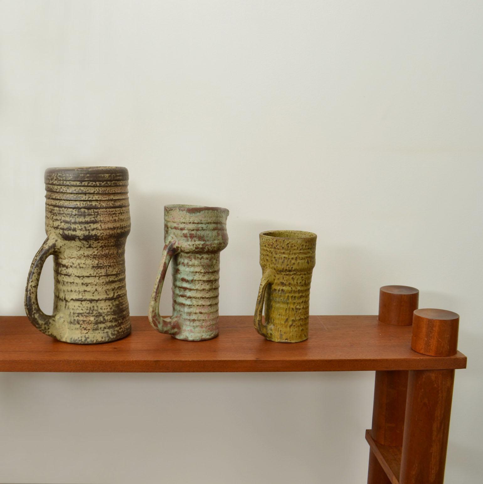 Modular Teak Free Standing Shelving Unit French 1960's 6