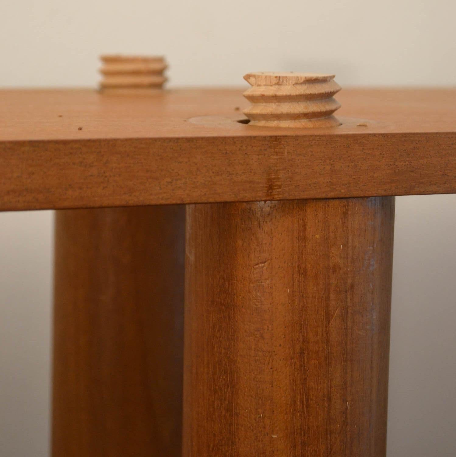 Modular Teak Free Standing Shelving Unit French 1960's 9