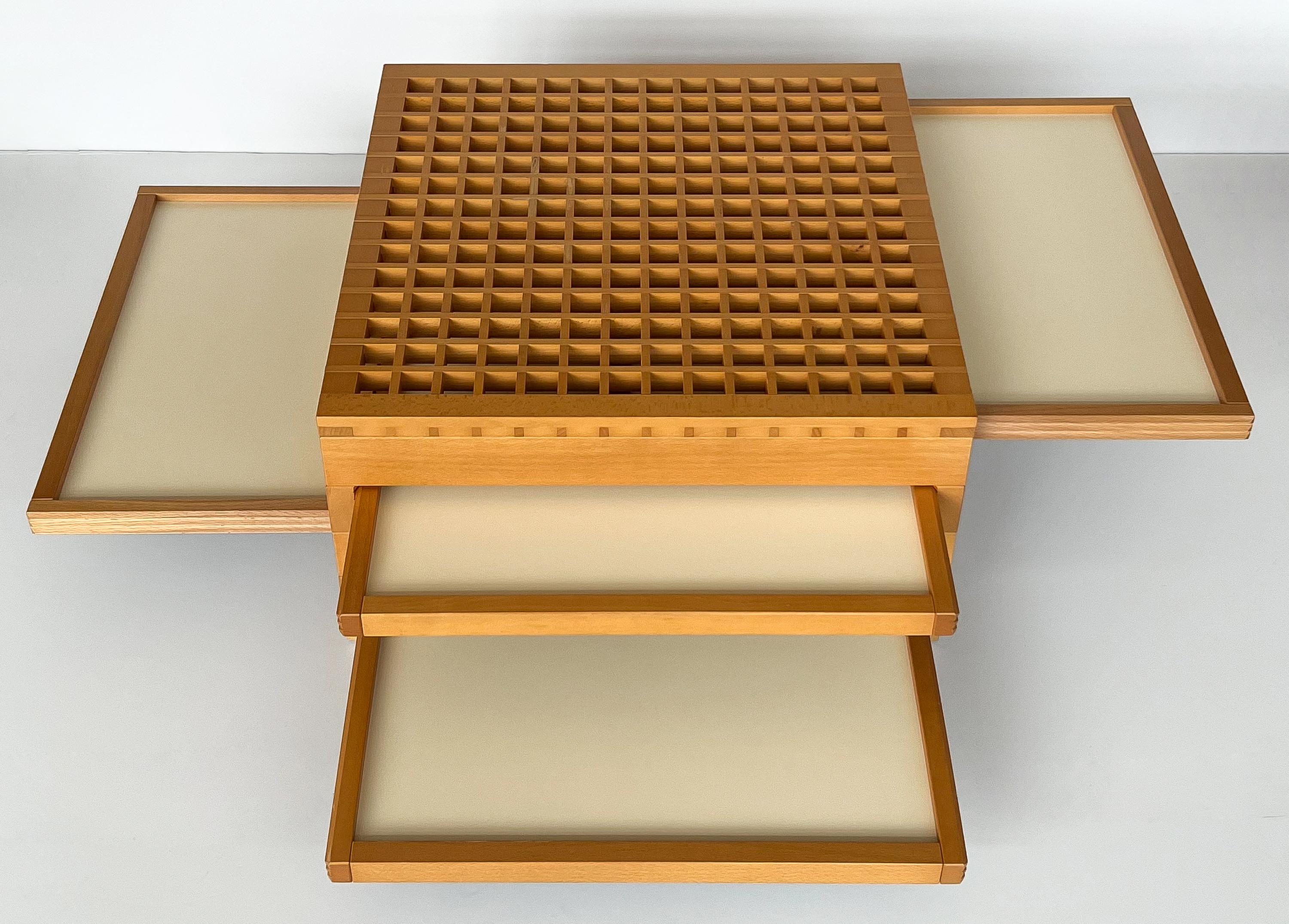 Late 20th Century Modular Tetra Coffee Table by Bernard Vuarnesson for Bellato
