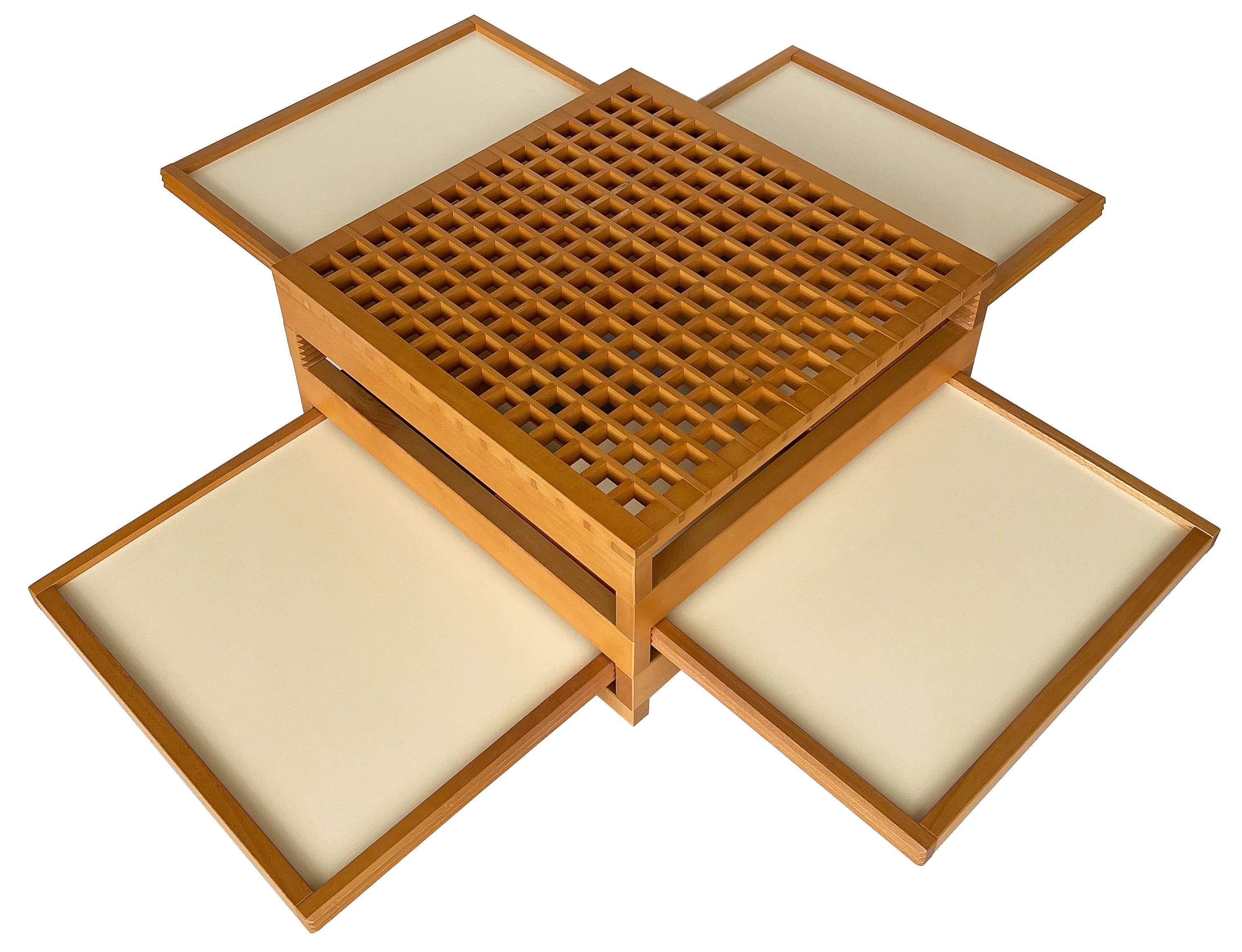 Table basse polyvalente et modulaire 