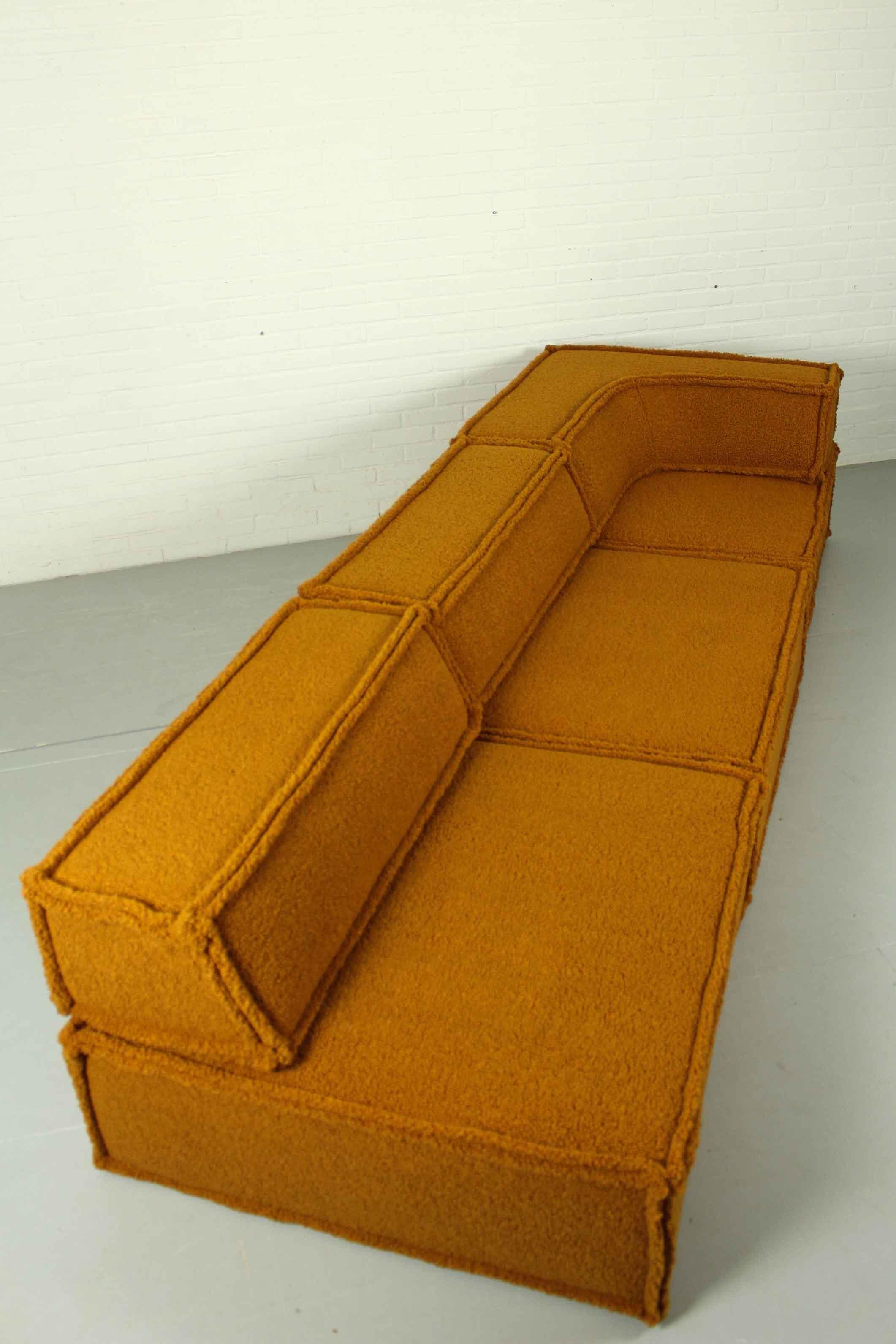 Fabric Modular Trio Sofa by Team Form AG, Switzerland, COR, Germany 1970s, Set of 6