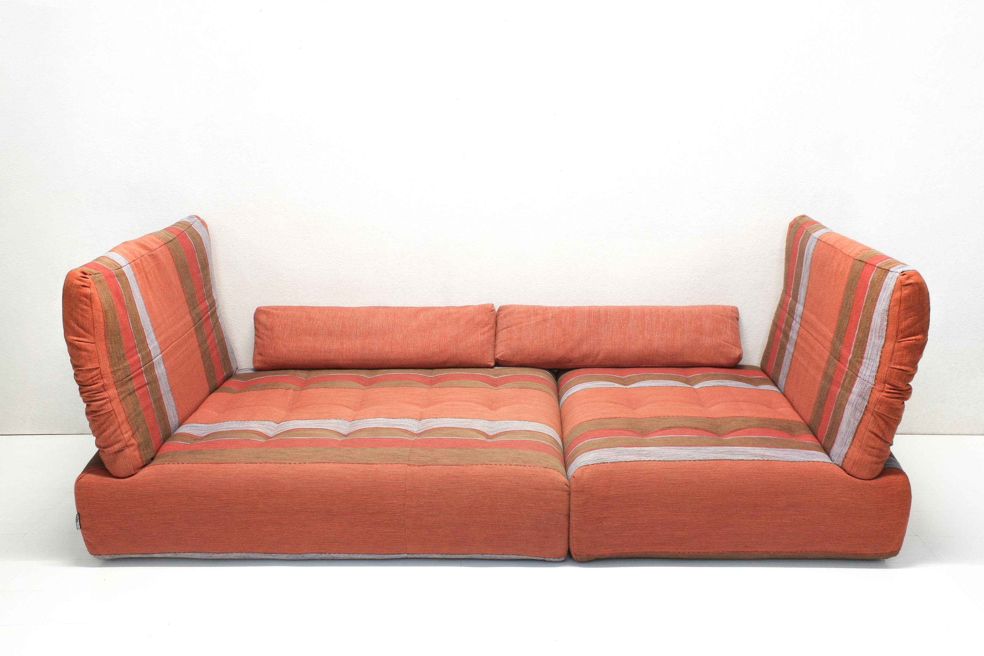 Modular Voyage Immobile Lounge Sofa from Roche Bobois, Set of 5 In Good Condition In Izegem, VWV