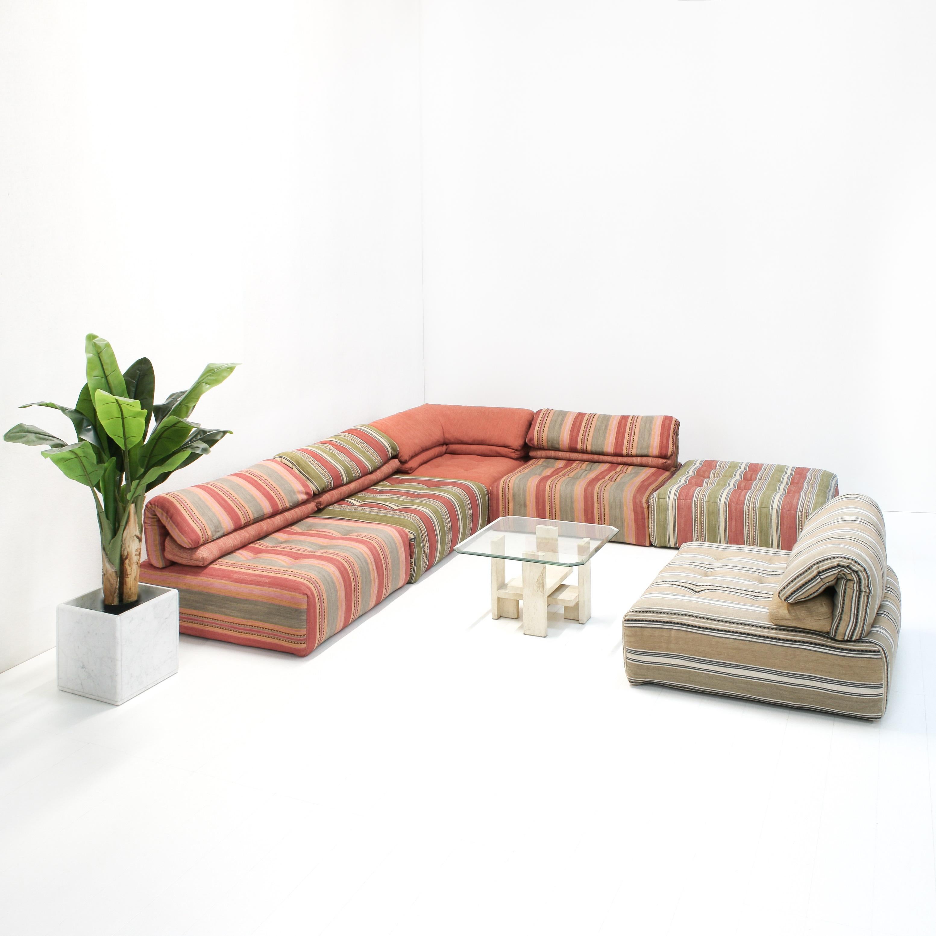 20th Century Modular Voyage Immobile Sofa from Roche Bobois, Set of 6