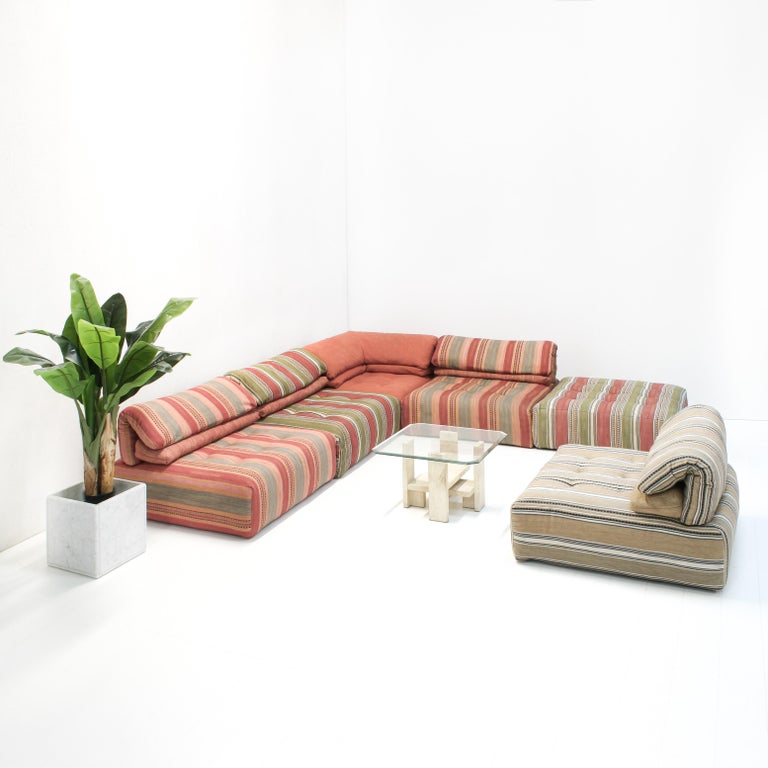 Modular Voyage Immobile Sofa from Roche Bobois, Set of 6 For Sale at