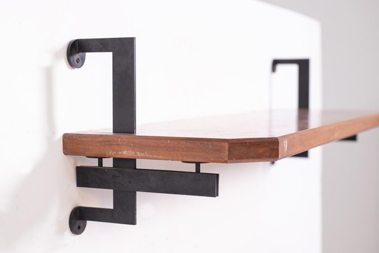 Modular Wall Bookcase Attributed to Studio BBPR, 1950s at 1stDibs