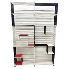 Modular wall bookcase by Tjerk Reijenga for Pilastro, ca 1960
