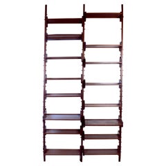 Modular wall bookcase, Vittorio GREGOTTI, Lodovico MENEGHETTI & Giotto STOPPINO