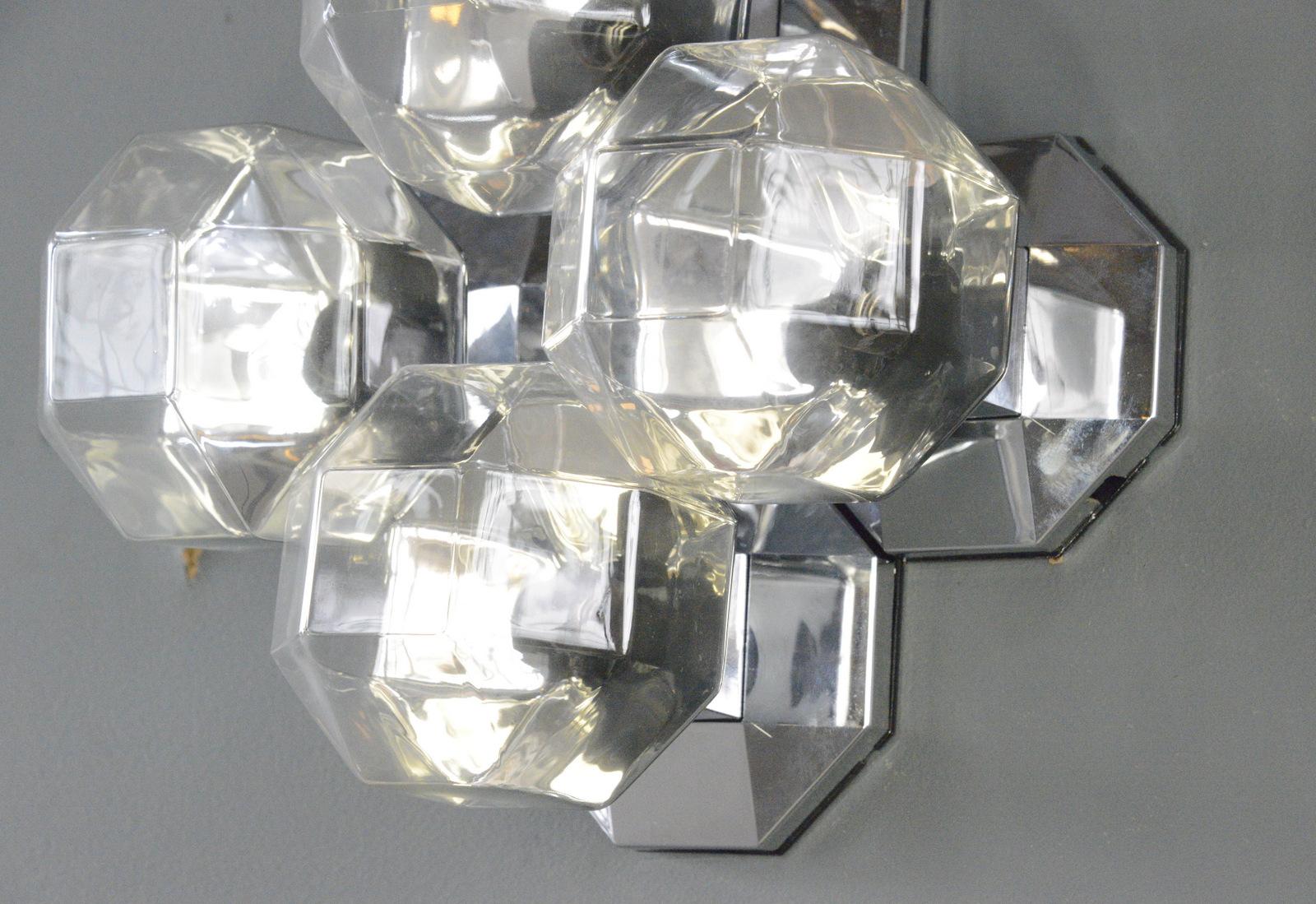 Modular Wall Lights By Mokoto Ishii For Staff Circa 1970s For Sale 3