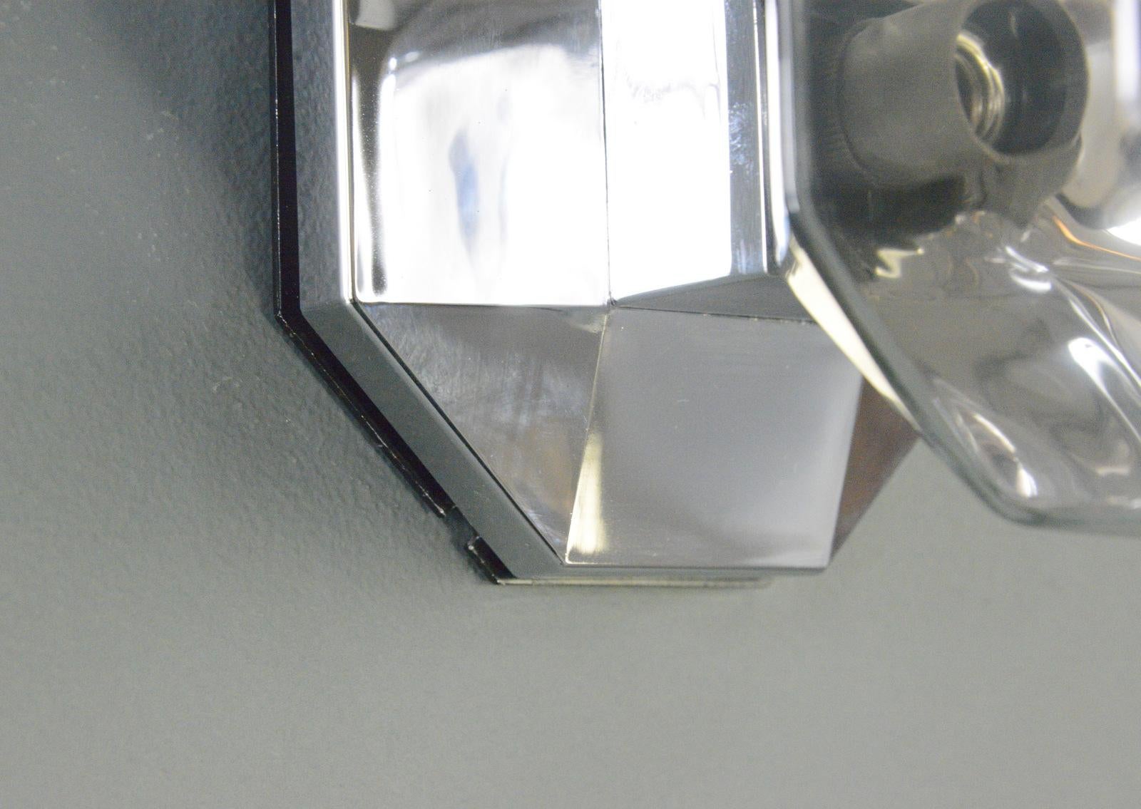 Space Age Modular Wall Lights By Mokoto Ishii For Staff Circa 1970s For Sale