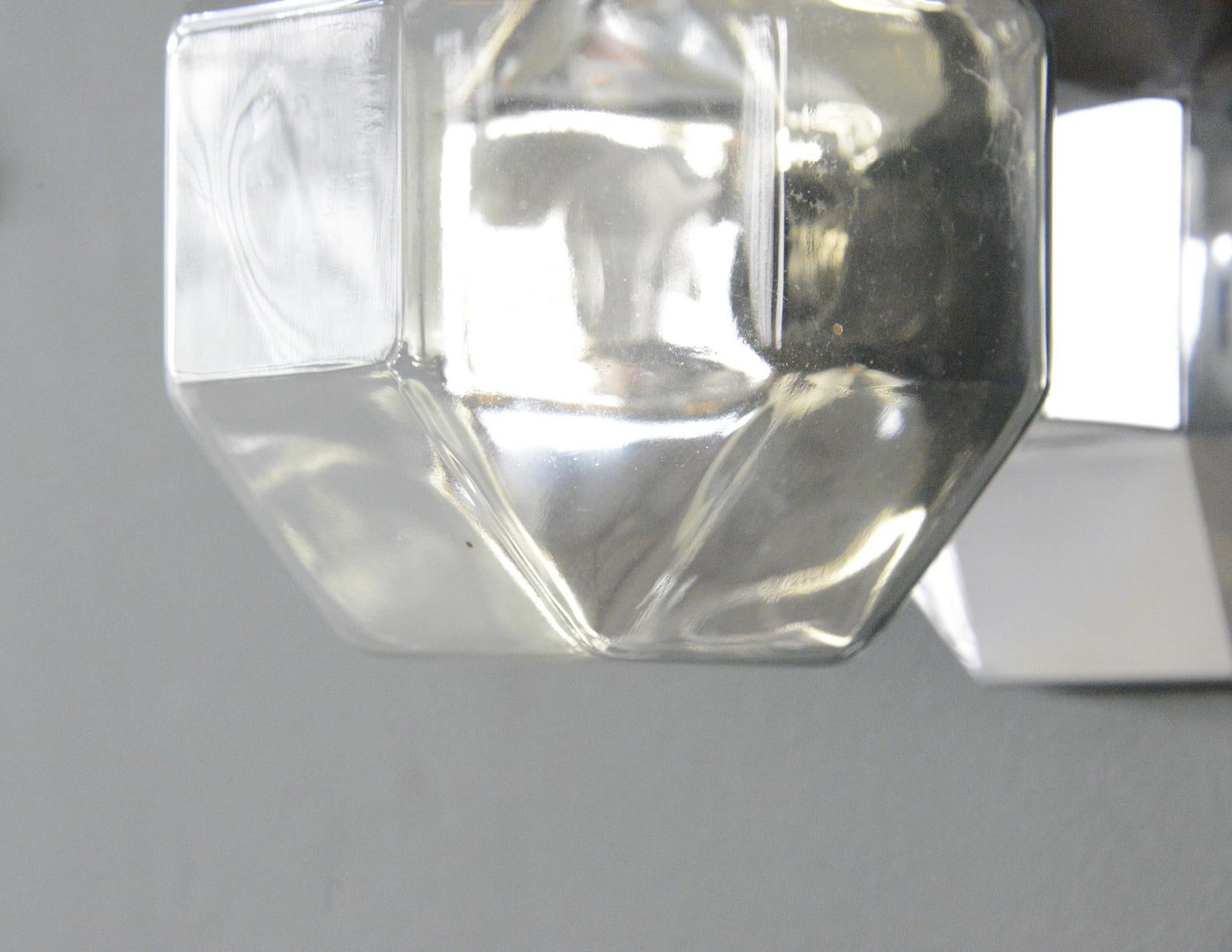 German Modular Wall Lights By Mokoto Ishii For Staff Circa 1970s For Sale