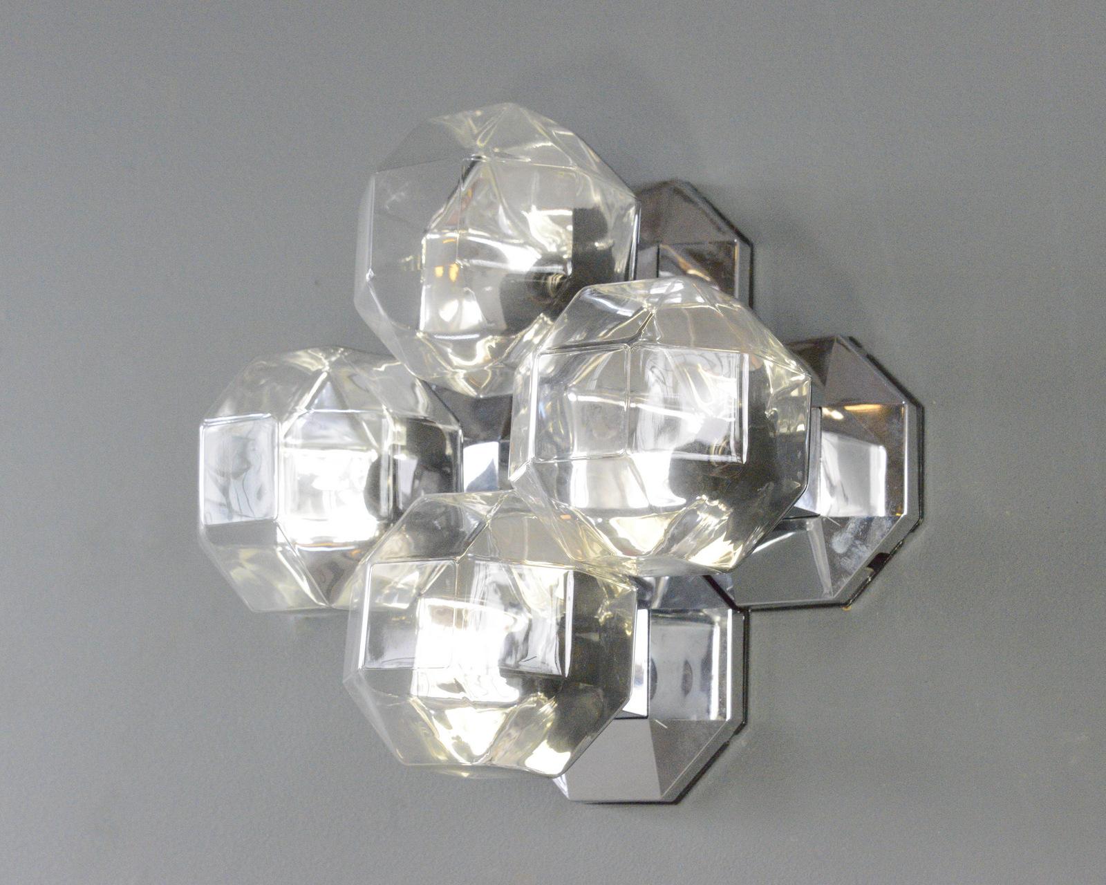 Modular Wall Lights By Mokoto Ishii For Staff Circa 1970s For Sale 2