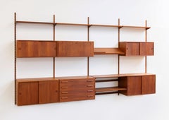 Modular Wall Unit by Kai Kristiansen for FM Mobler, Denmark, 1960s
