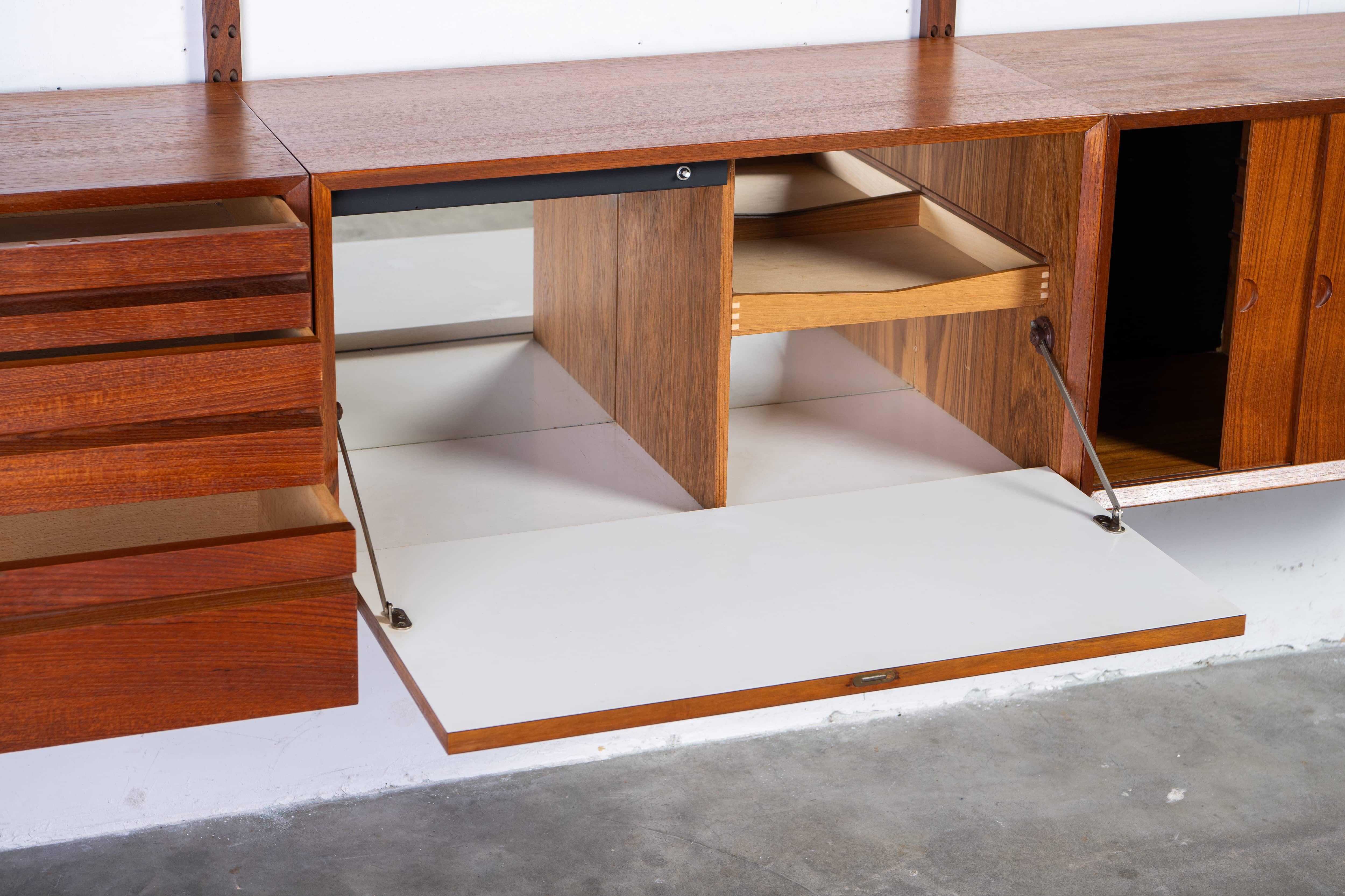 Modular wall unit by Poul Cadovius, Denmark 1960s 2
