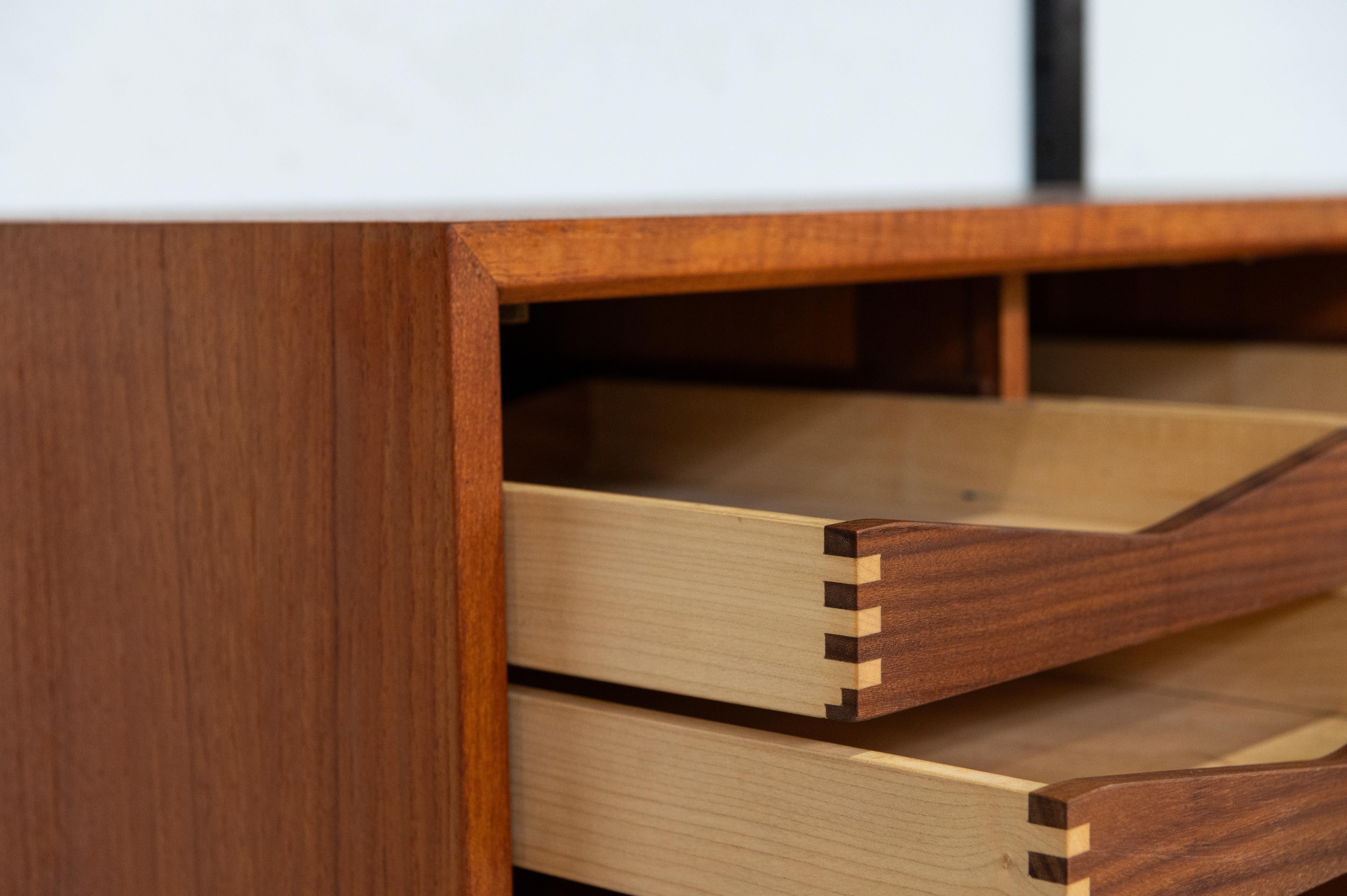 Modular Wall Unit by Poul Cadovius for Royal System, 1950s In Good Condition In Ranst, VAN