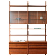 Modular Wall Unit by Poul Cadovius for Royal System, 1950s