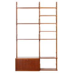 Modularer Wandschrank von Poul Cadovius für Royal System, 1950er Jahre