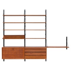 Modular Wall Unit by Poul Cadovius for Royal System, 1950s