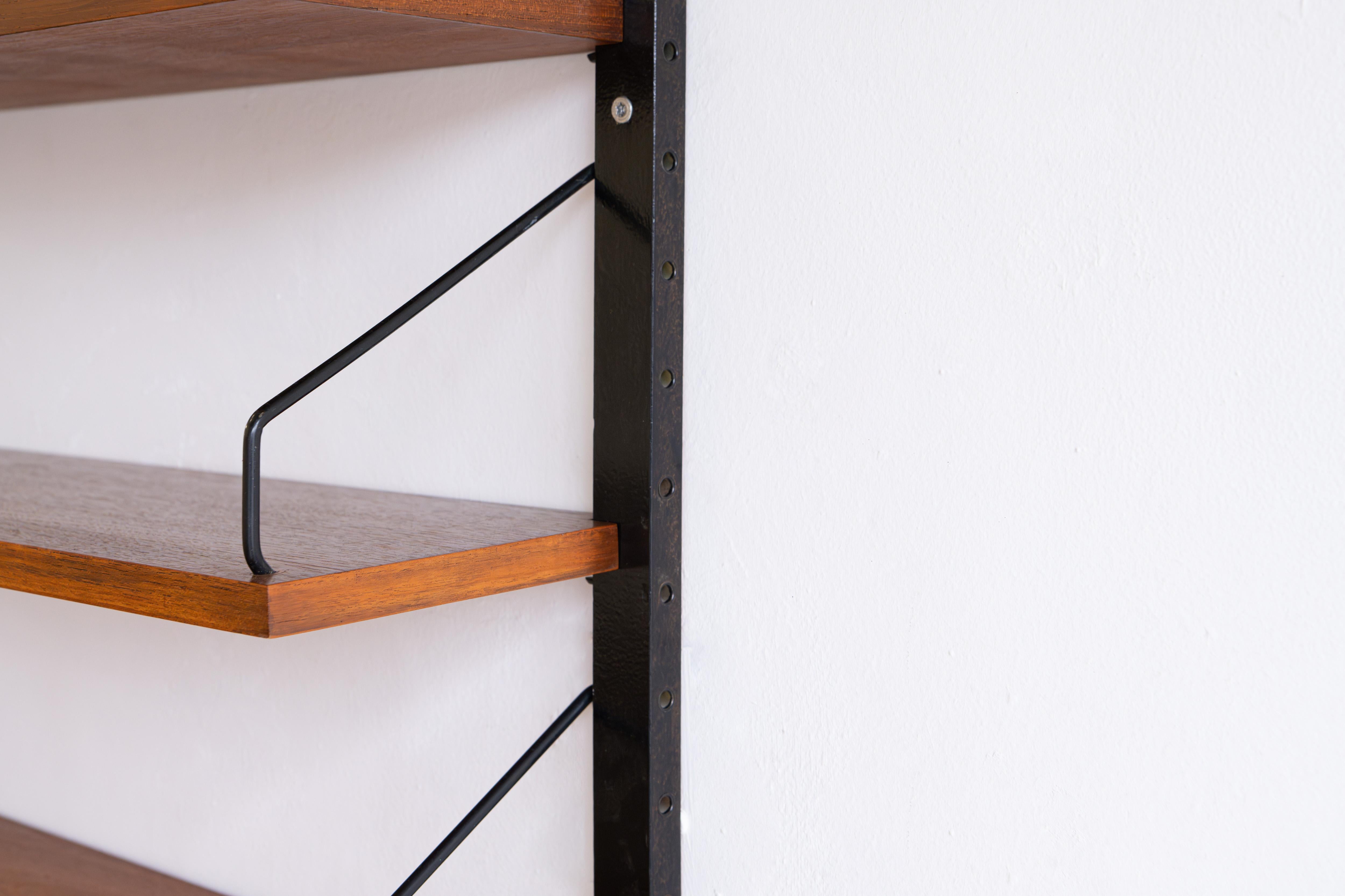 Modular wall unit by Poul Cadovius for Royal System 1