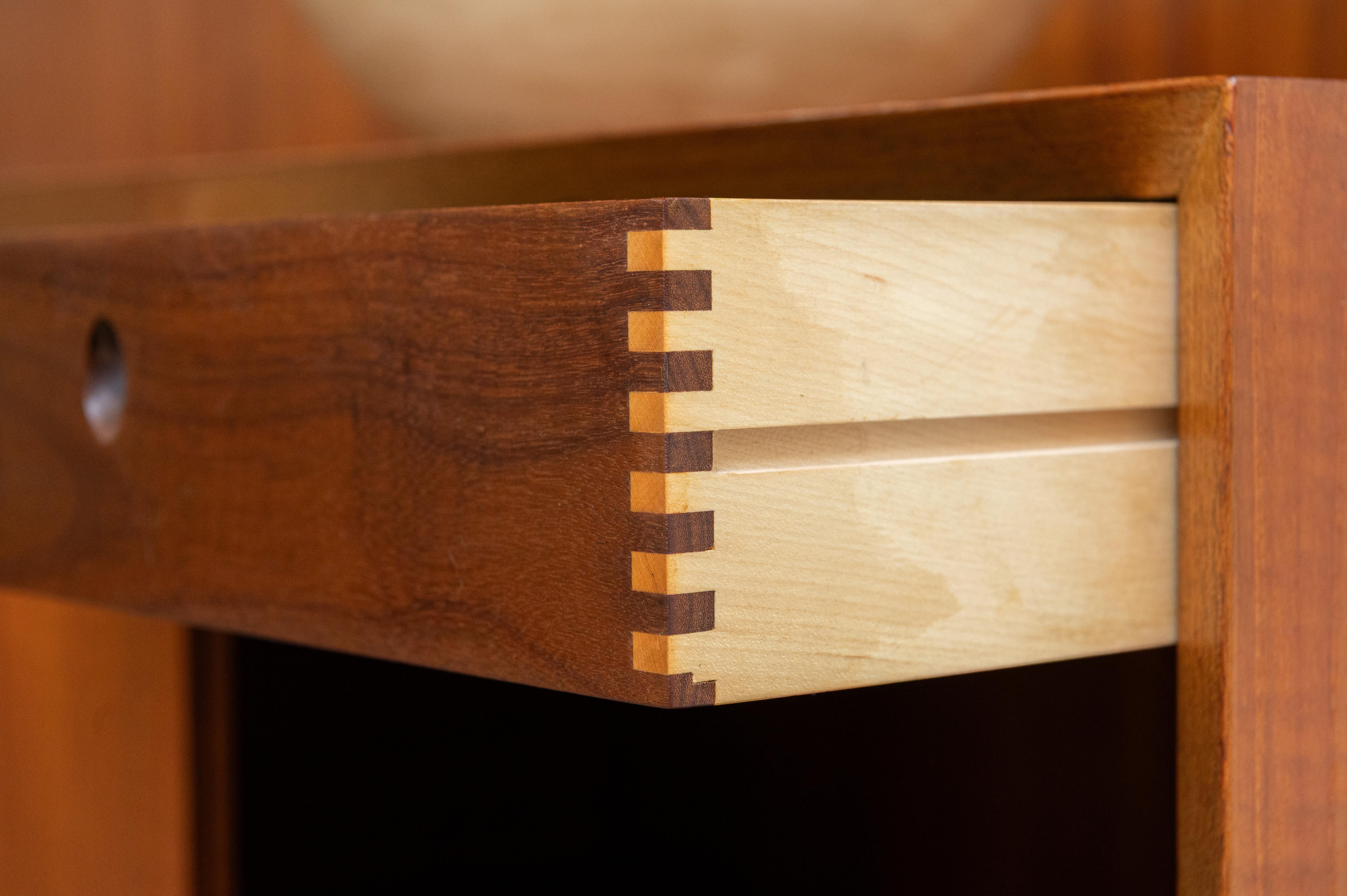 Modular wall unit by Poul Cadovius in teak 5