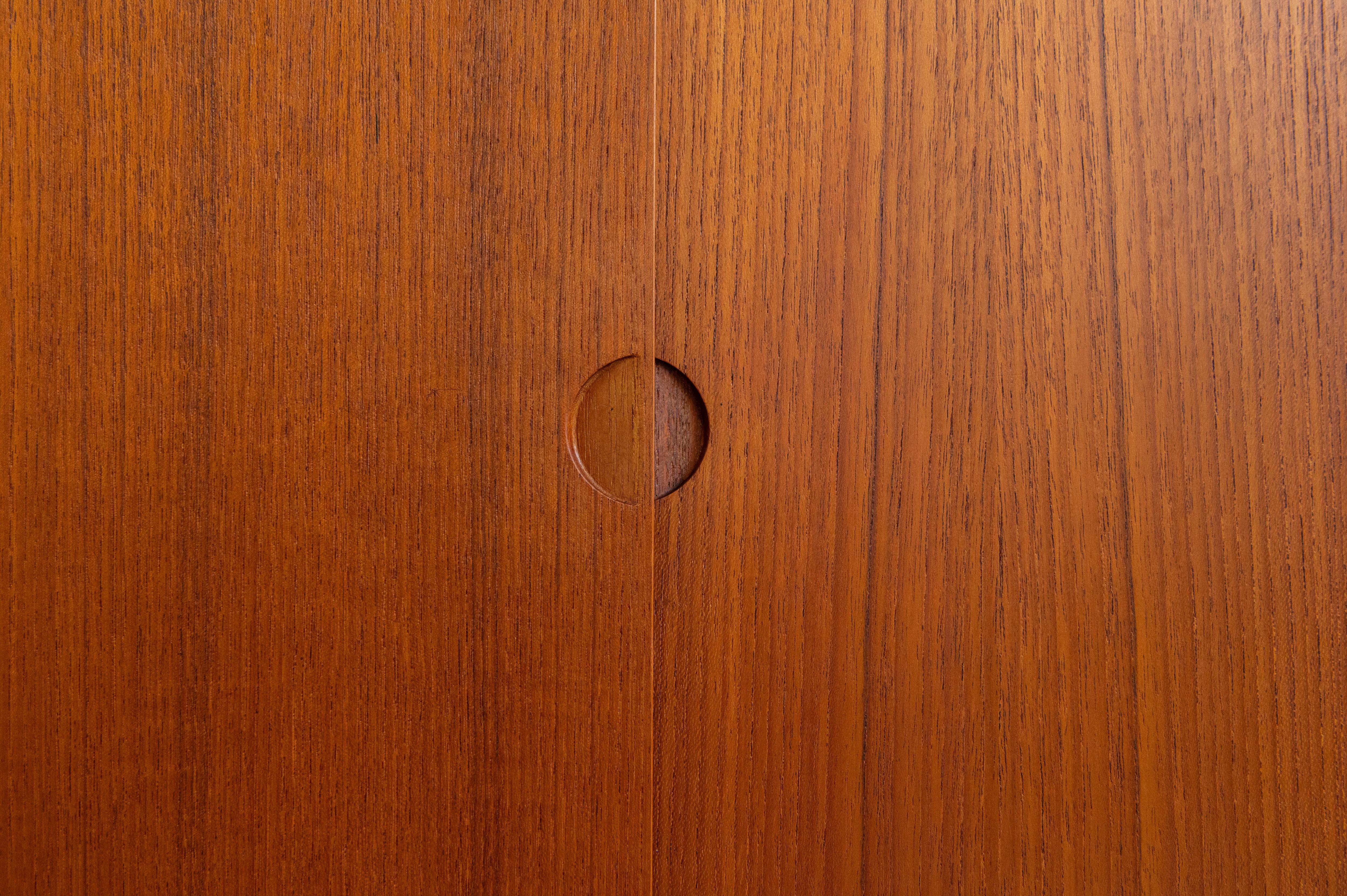 Modular wall unit by Poul Cadovius in teak 1