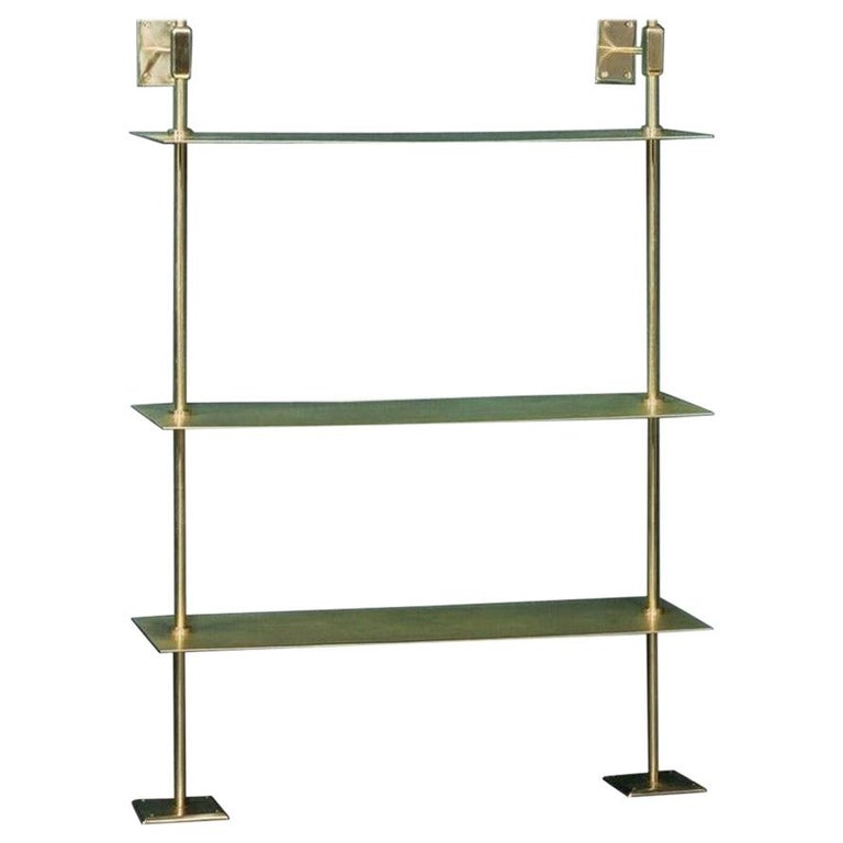 Modular Wall Unit System In Patina Brass And Black Marble Storage Shelves For At 1stdibs - Modular Wall Storage Units