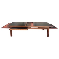 Modular Wood Coffee Table by Bernard Vuarnesson. France, 1980s