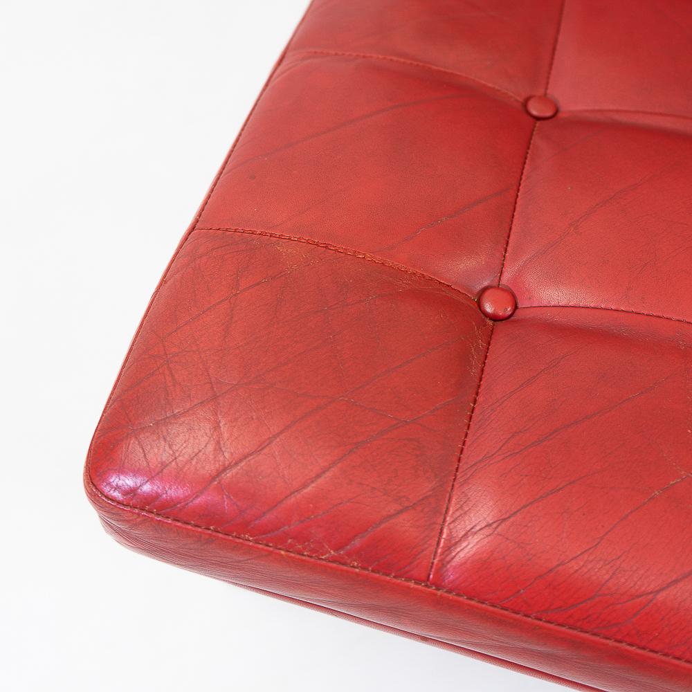 Leather “Moduline” Armchair by France & Son, Denmark, 1960s For Sale