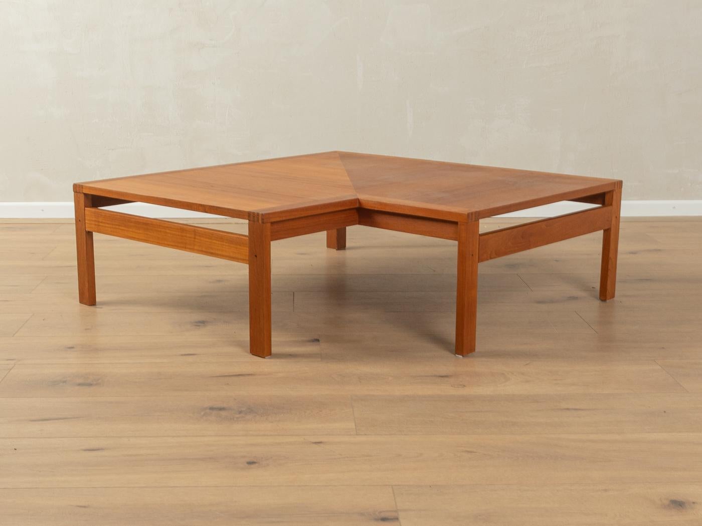 Scandinave moderne Table basse modulable, Ole Gjerløv-Knudsen & Torben Lind en vente