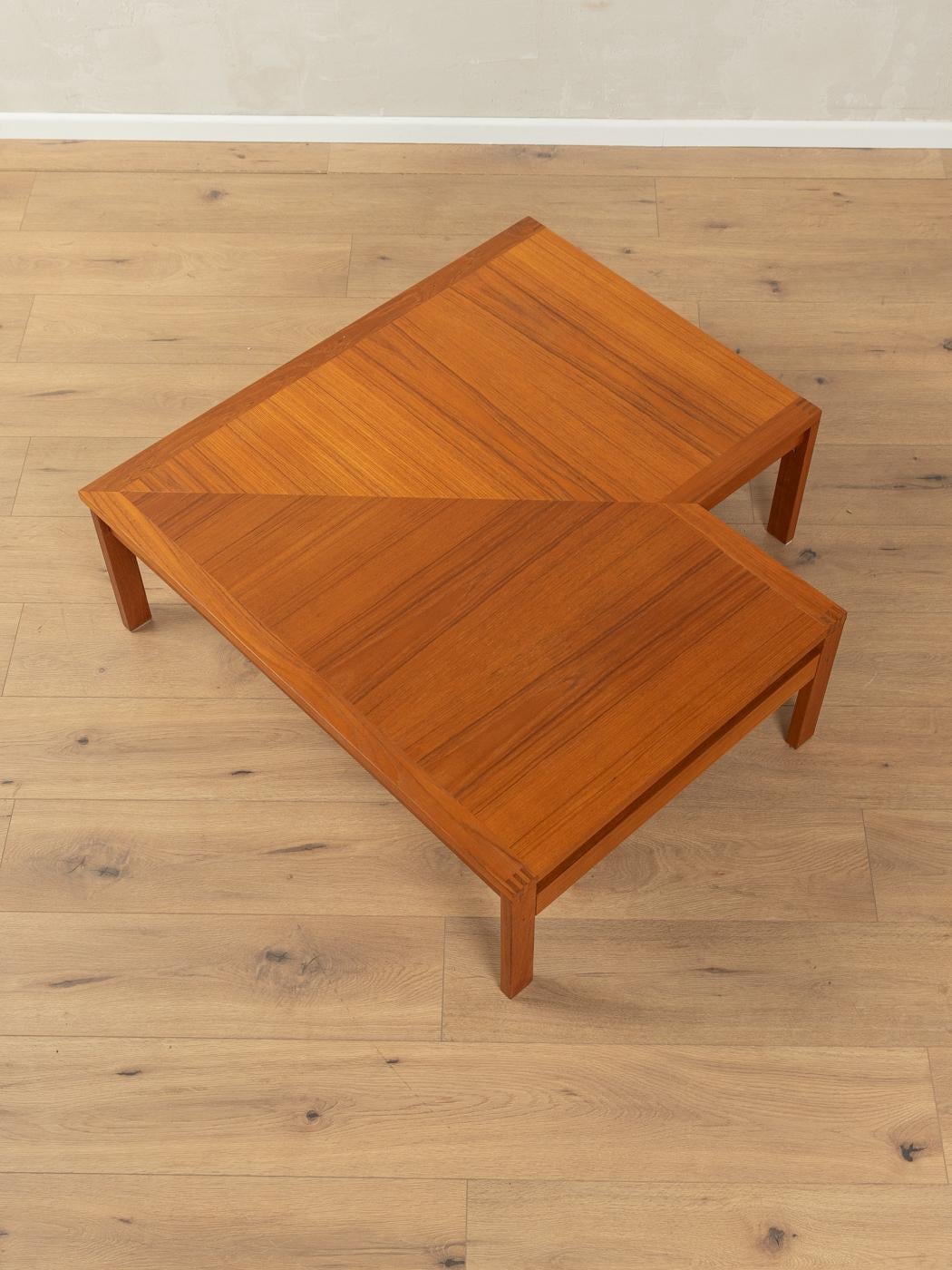 Milieu du XXe siècle Table basse modulable, Ole Gjerløv-Knudsen & Torben Lind en vente