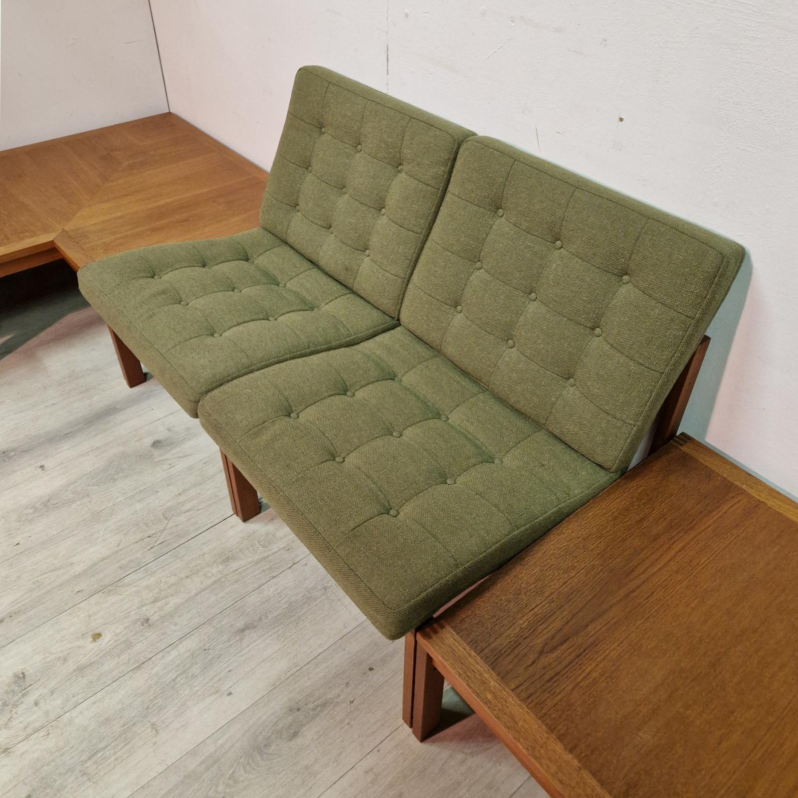 Scandinavian Modern Moduline living room set by Knudsen & Lind for Cado, Denmark 1960s