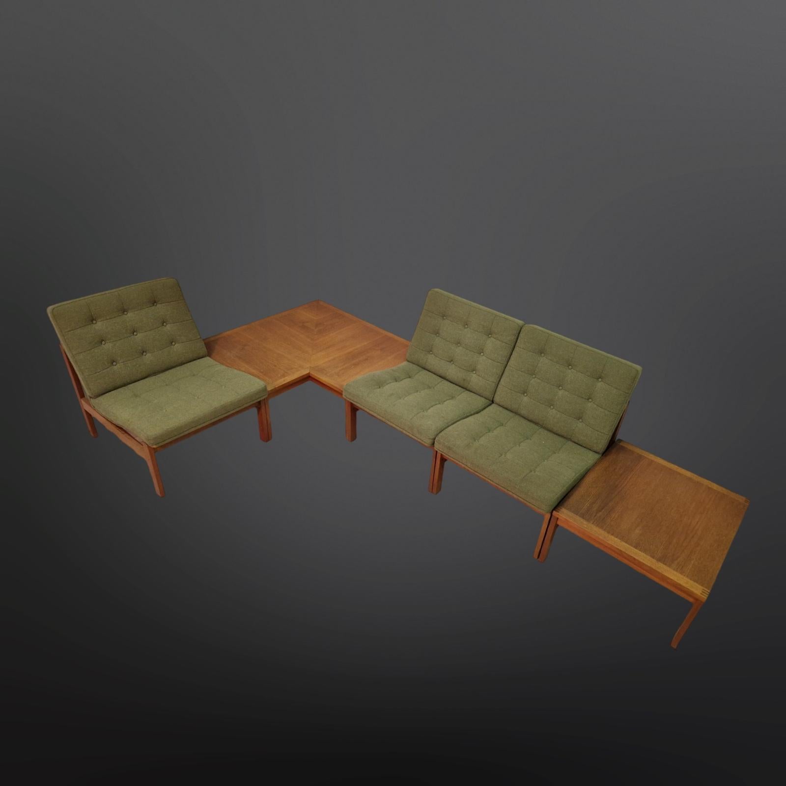 Danish Moduline living room set by Knudsen & Lind for Cado, Denmark 1960s